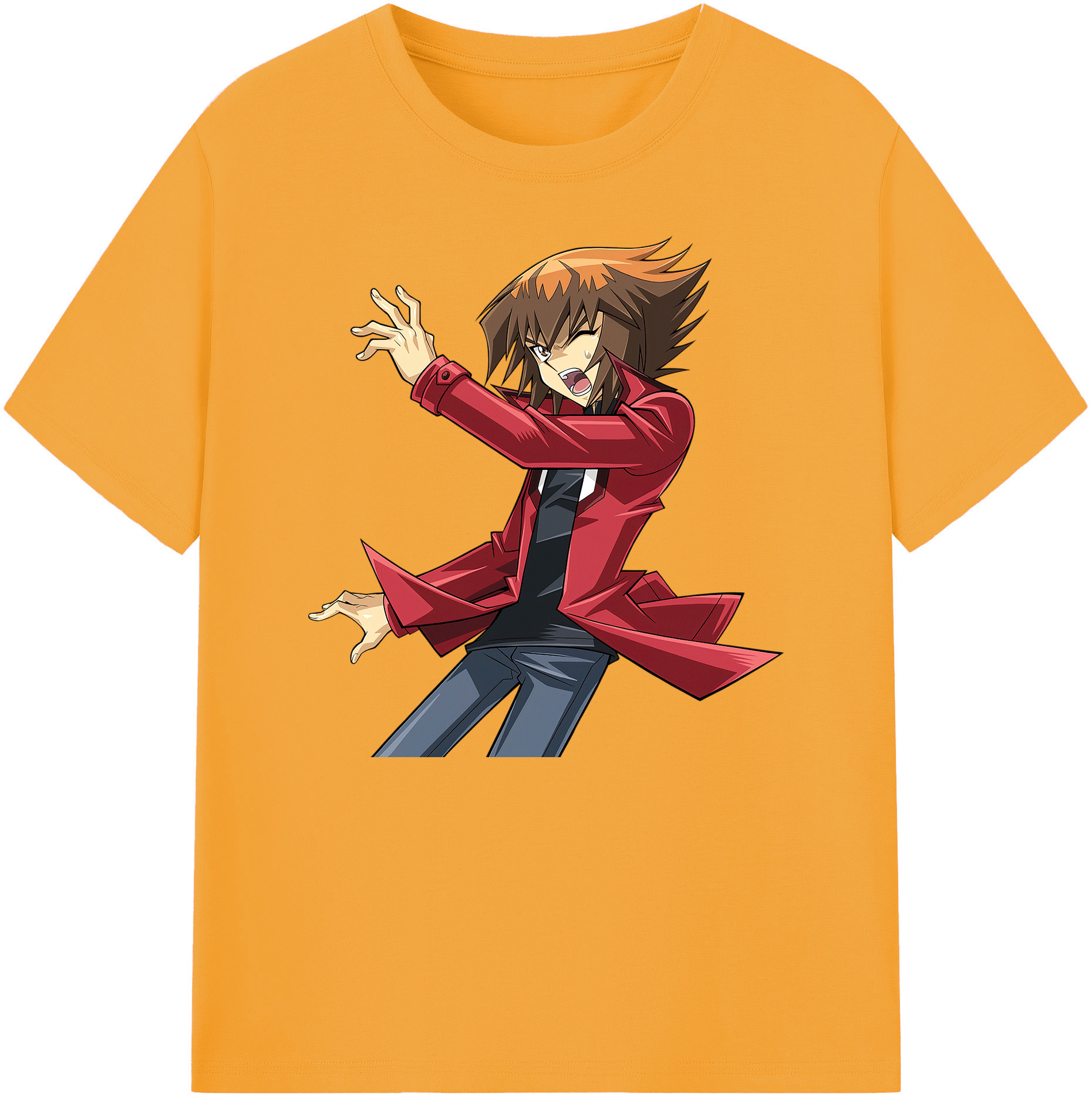 （画像用） 遊☆戯☆王 Yu-Gi-Oh! 綿100％ メンズ半袖Tシャツ｜肌触りやわらか＆通気性