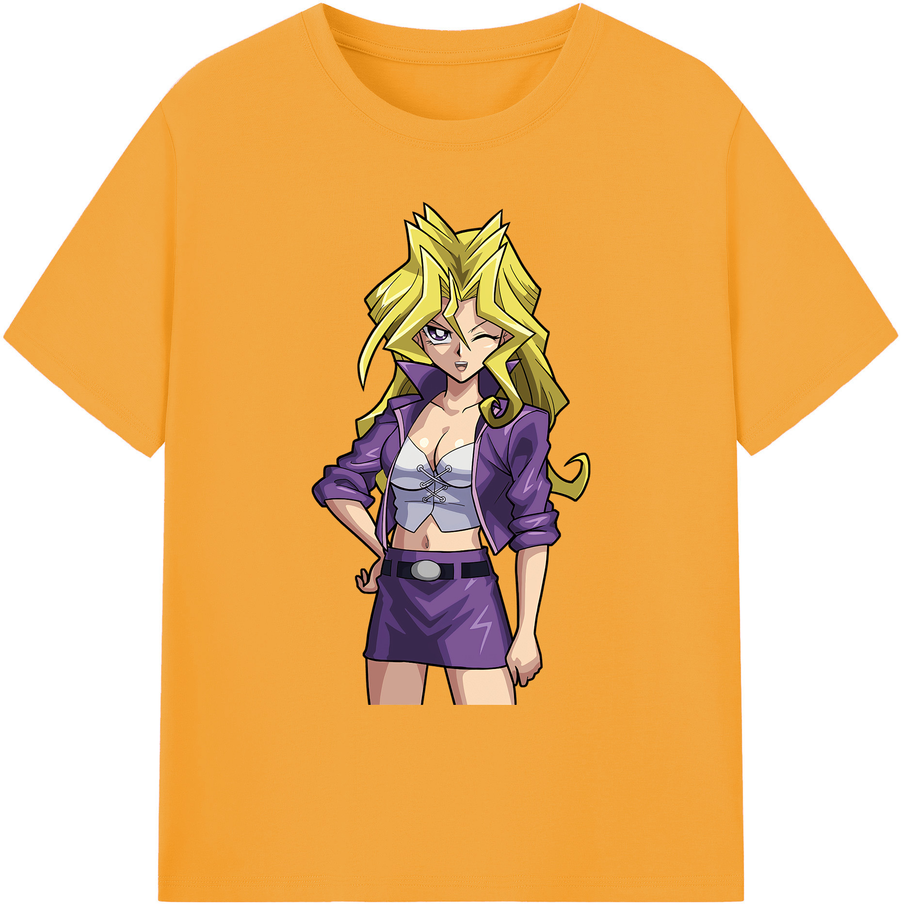 遊☆戯☆王 Yu-Gi-Oh! 綿100％ メンズ半袖Tシャツ｜肌触りやわらか＆通気性