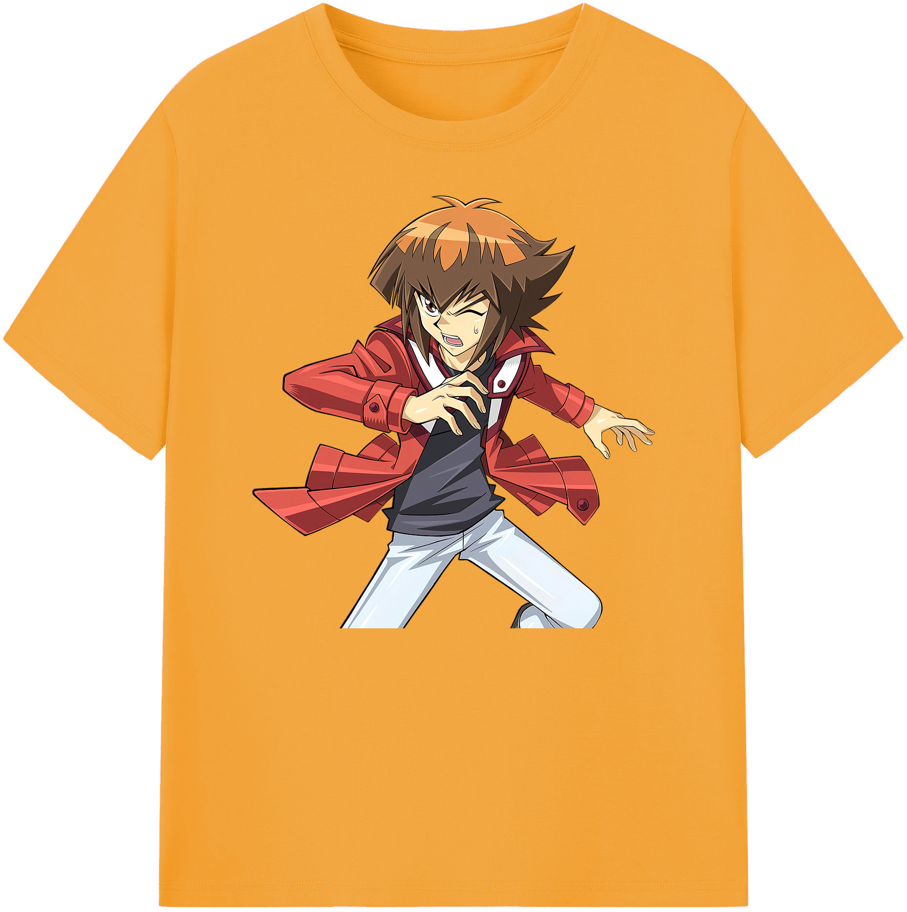 （画像用） 遊☆戯☆王 Yu-Gi-Oh! 綿100％ メンズ半袖Tシャツ｜肌触りやわらか＆通気性