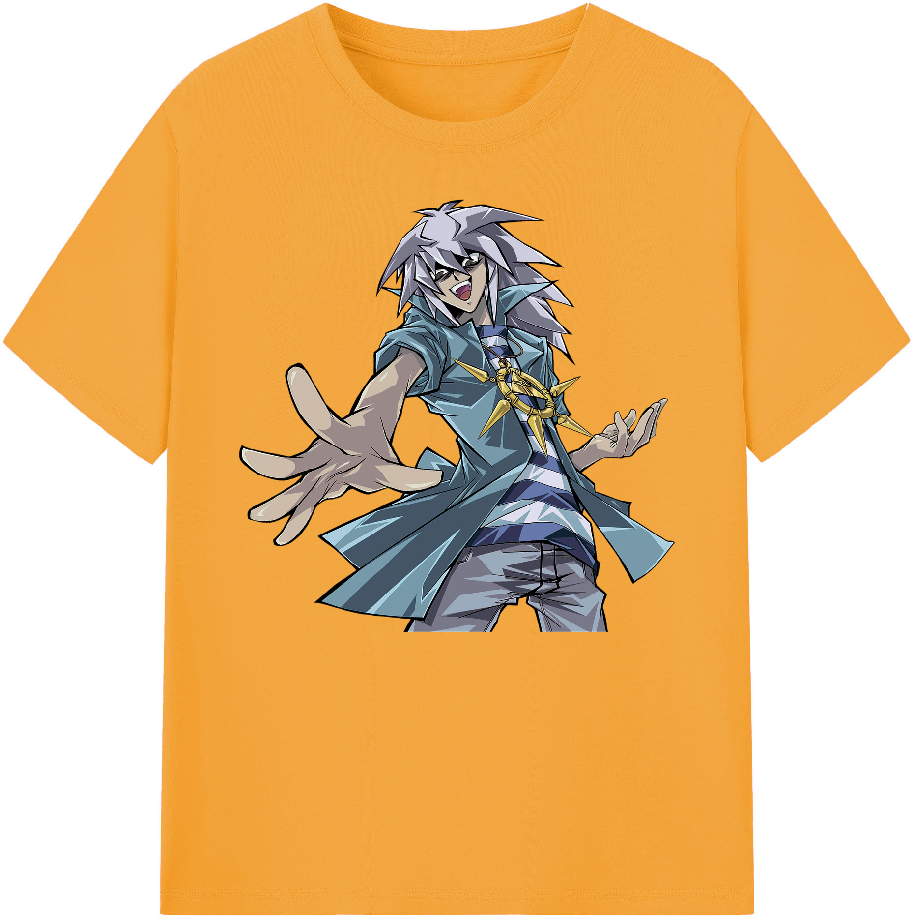 （画像用） 遊☆戯☆王 Yu-Gi-Oh! 綿100％ メンズ半袖Tシャツ｜肌触りやわらか＆通気性