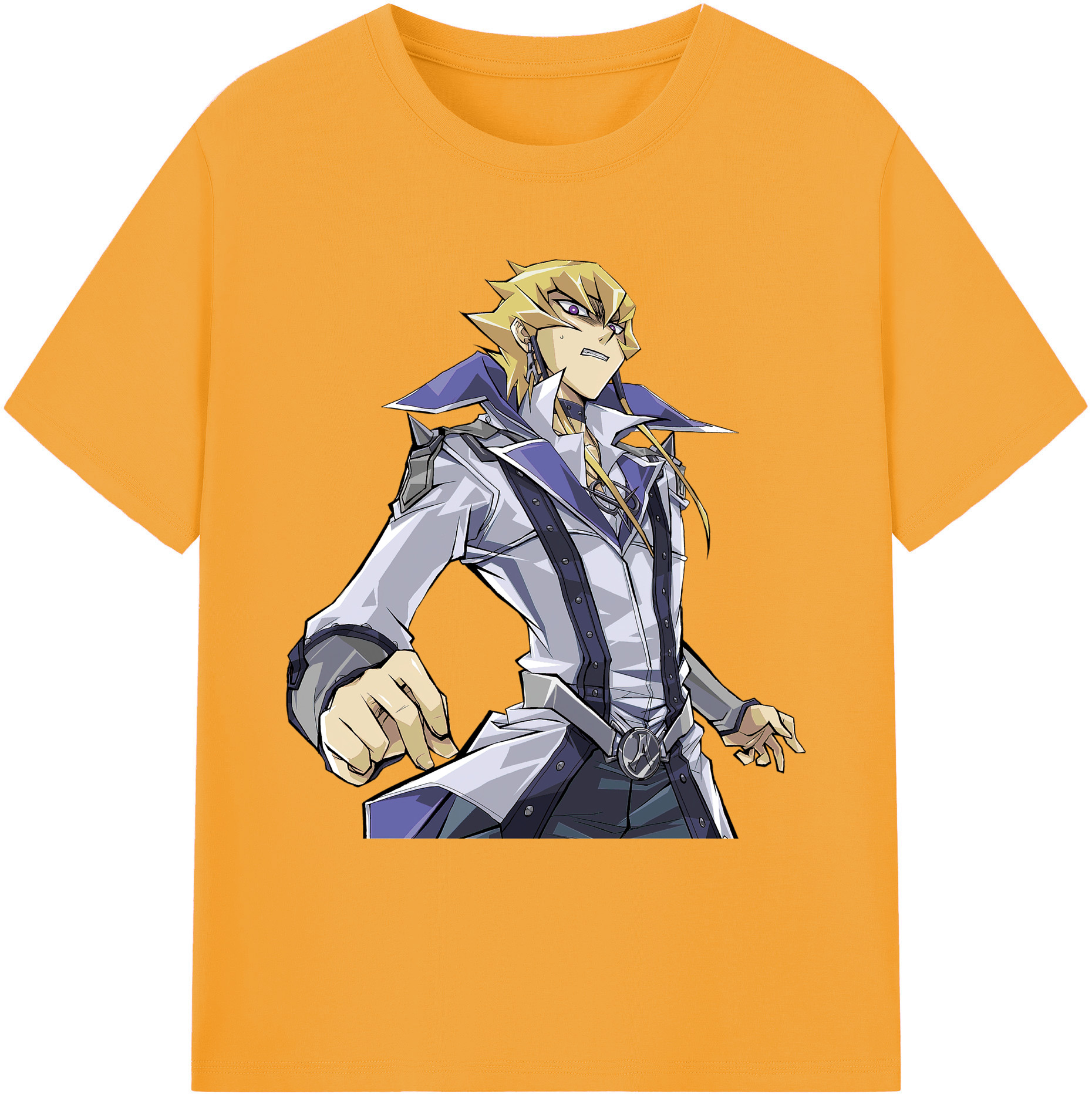 （画像用） 遊☆戯☆王 Yu-Gi-Oh! 綿100％ メンズ半袖Tシャツ｜肌触りやわらか＆通気性