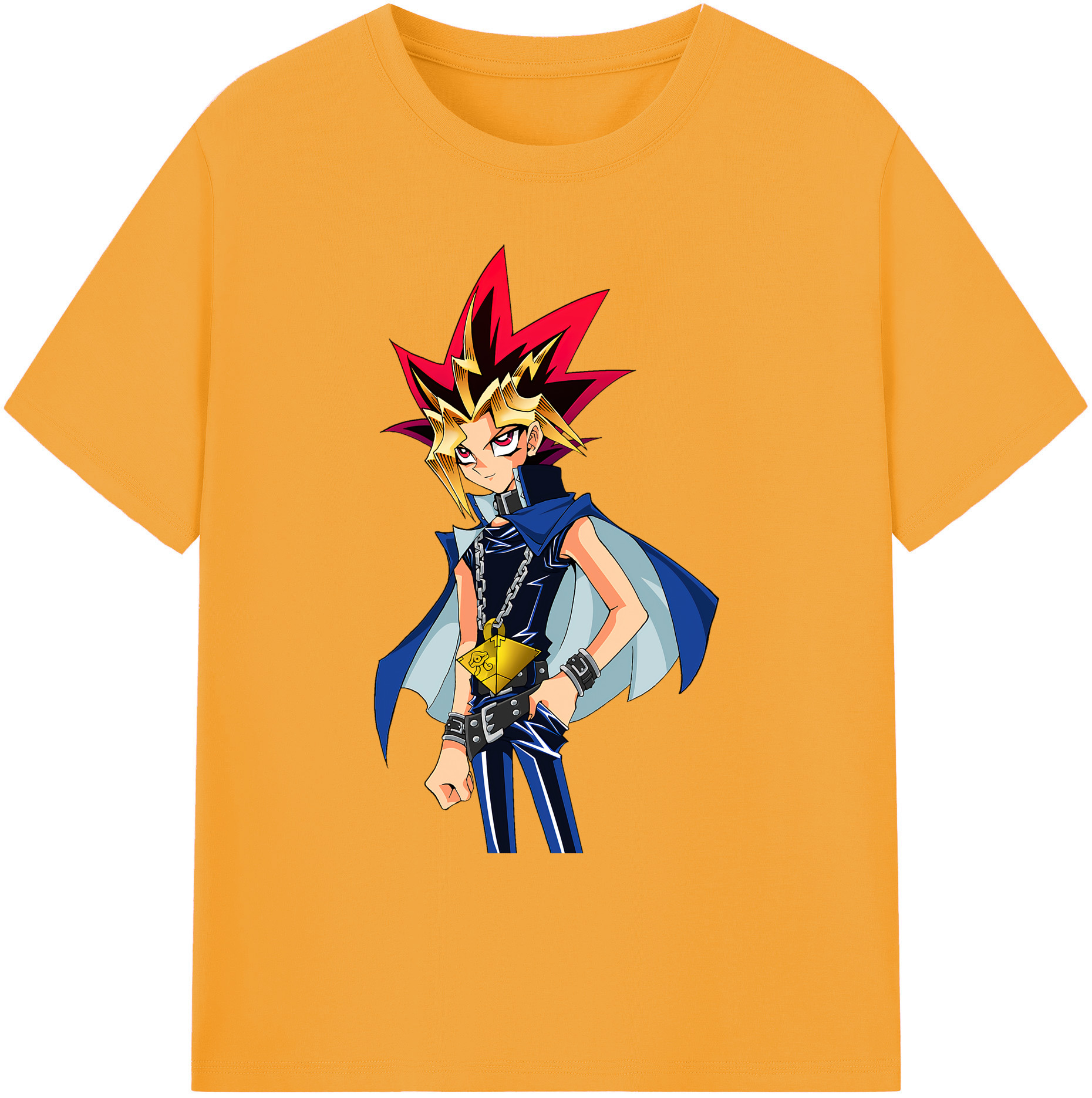 （画像用） 遊☆戯☆王 Yu-Gi-Oh! 綿100％ メンズ半袖Tシャツ｜肌触りやわらか＆通気性
