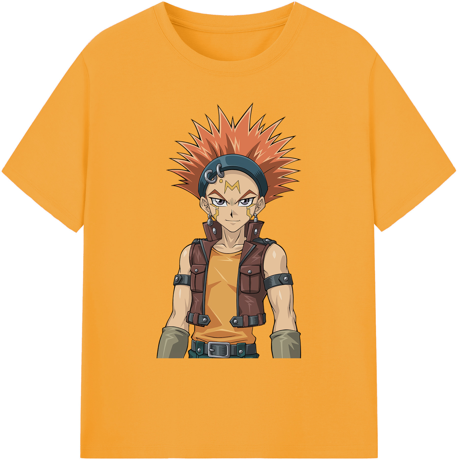 （画像用） 遊☆戯☆王 Yu-Gi-Oh! 綿100％ メンズ半袖Tシャツ｜肌触りやわらか＆通気性