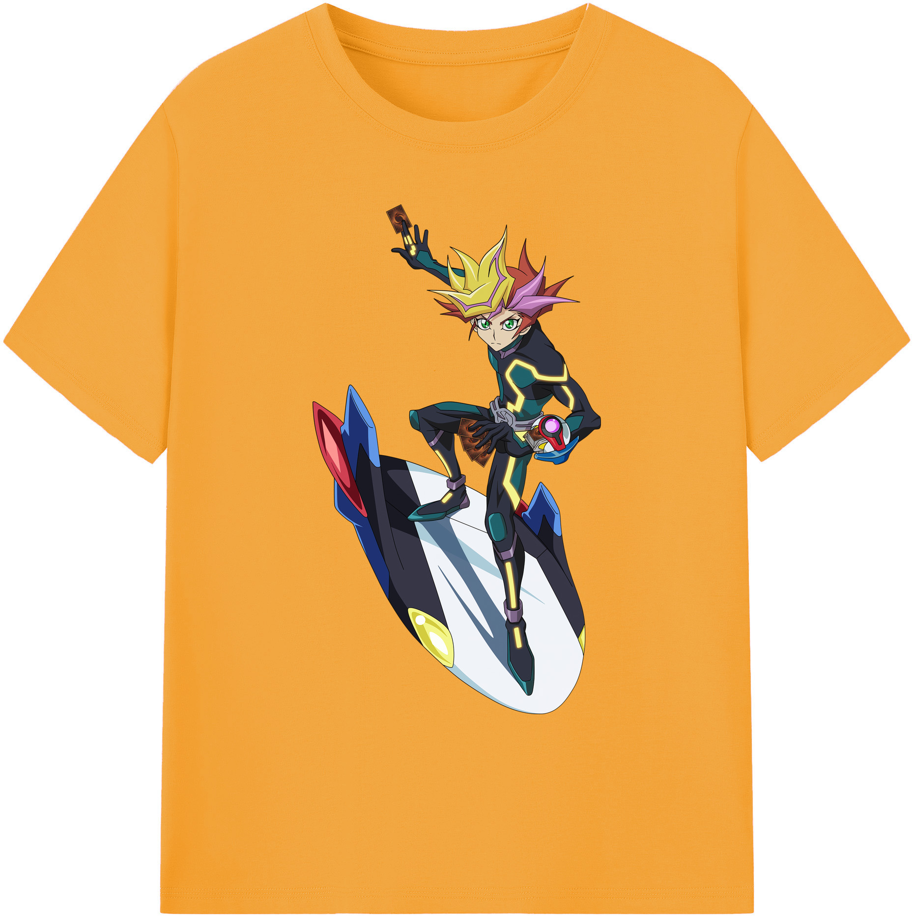 （画像用） 遊☆戯☆王 Yu-Gi-Oh! 綿100％ メンズ半袖Tシャツ｜肌触りやわらか＆通気性