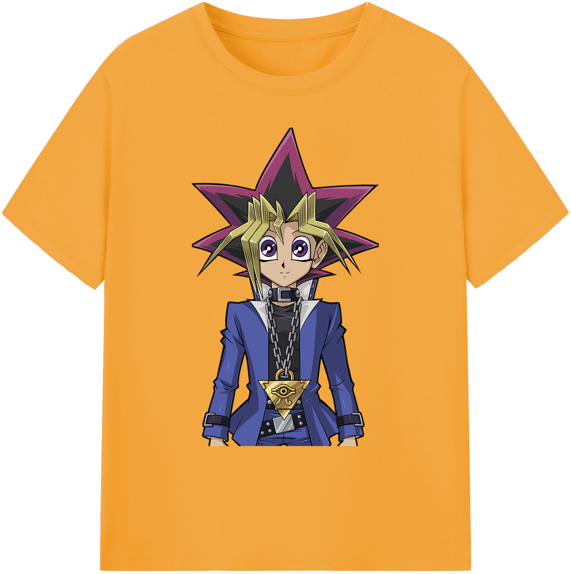 （画像用） 遊☆戯☆王 Yu-Gi-Oh! 綿100％ メンズ半袖Tシャツ｜肌触りやわらか＆通気性