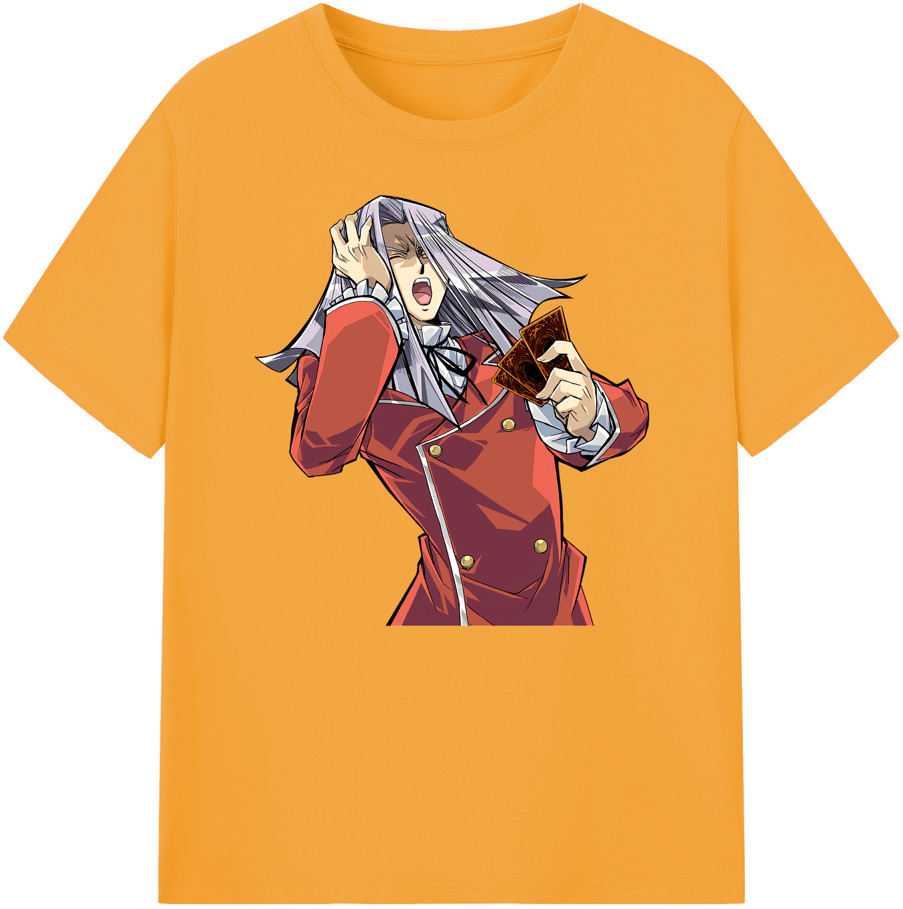 （画像用） 遊☆戯☆王 Yu-Gi-Oh! 綿100％ メンズ半袖Tシャツ｜肌触りやわらか＆通気性