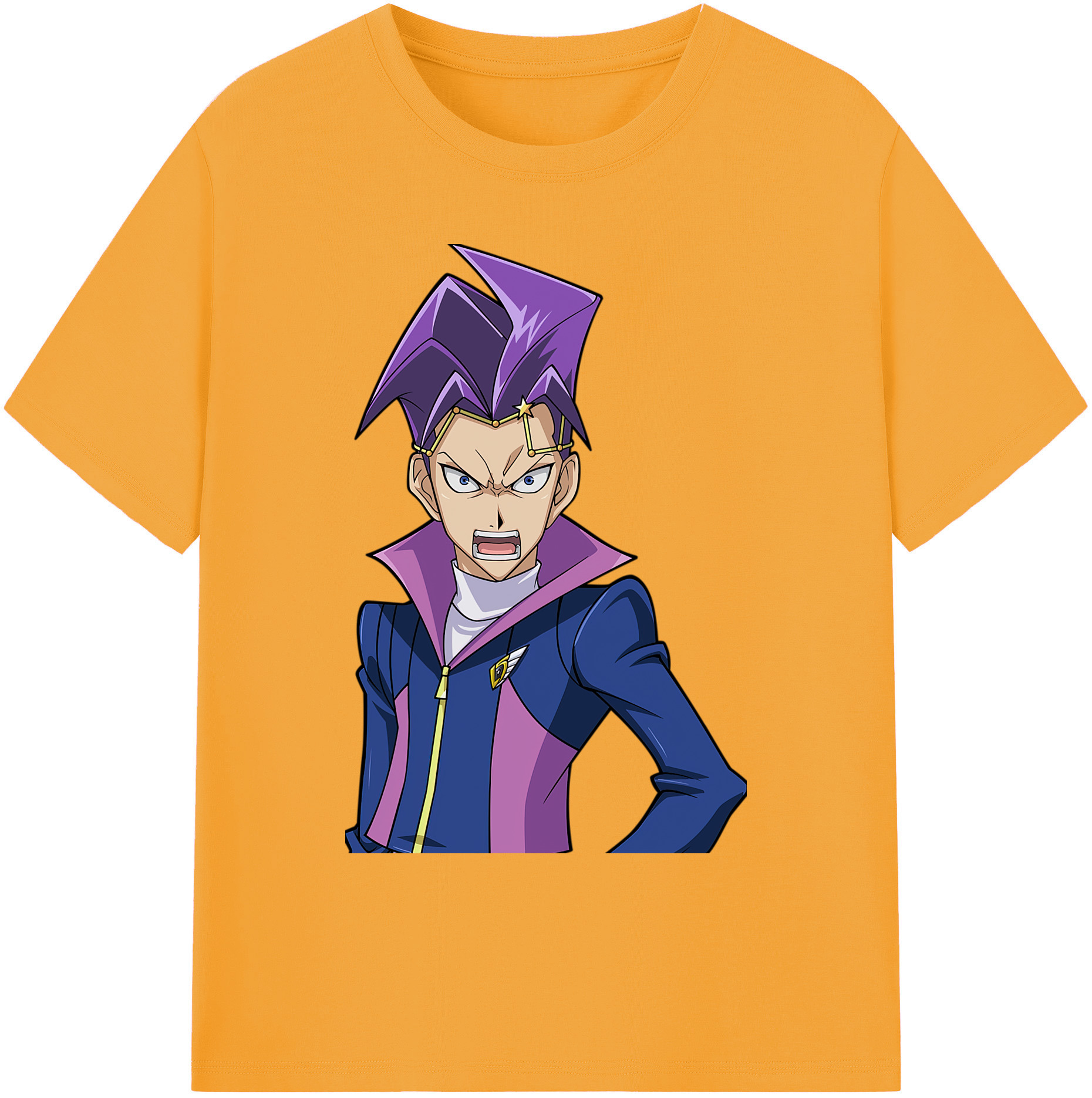（画像用） 遊☆戯☆王 Yu-Gi-Oh! 綿100％ メンズ半袖Tシャツ｜肌触りやわらか＆通気性