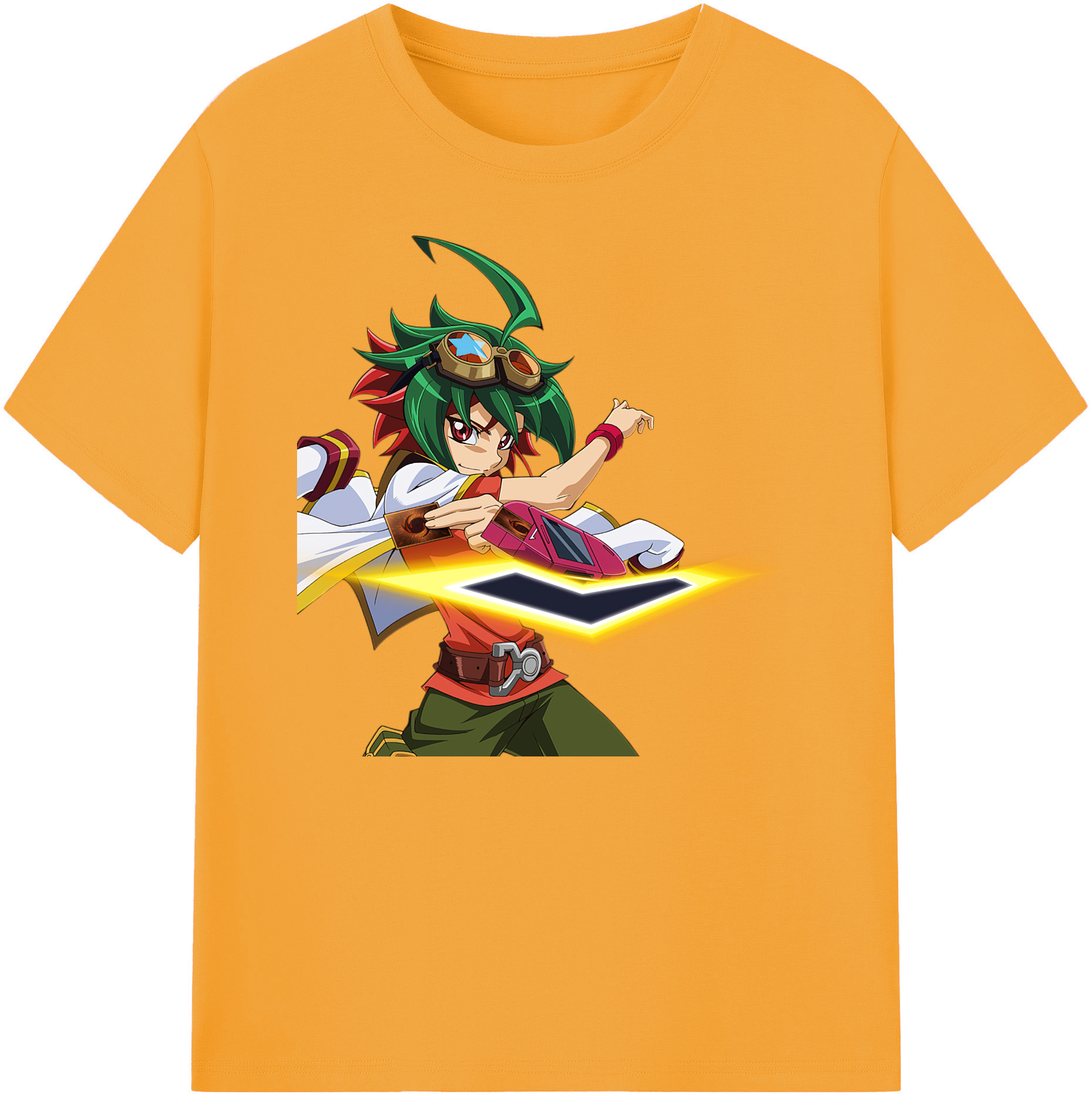 （画像用） 遊☆戯☆王 Yu-Gi-Oh! 綿100％ メンズ半袖Tシャツ｜肌触りやわらか＆通気性