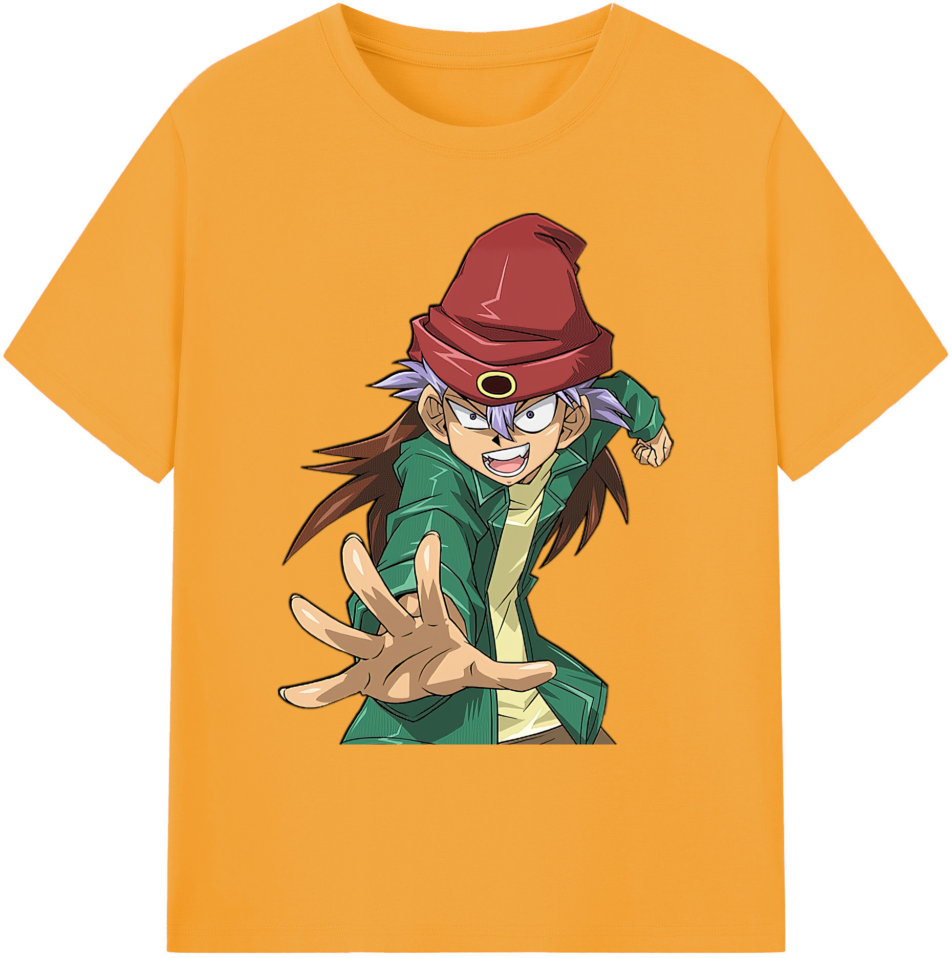 （画像用） 遊☆戯☆王 Yu-Gi-Oh! 綿100％ メンズ半袖Tシャツ｜肌触りやわらか＆通気性