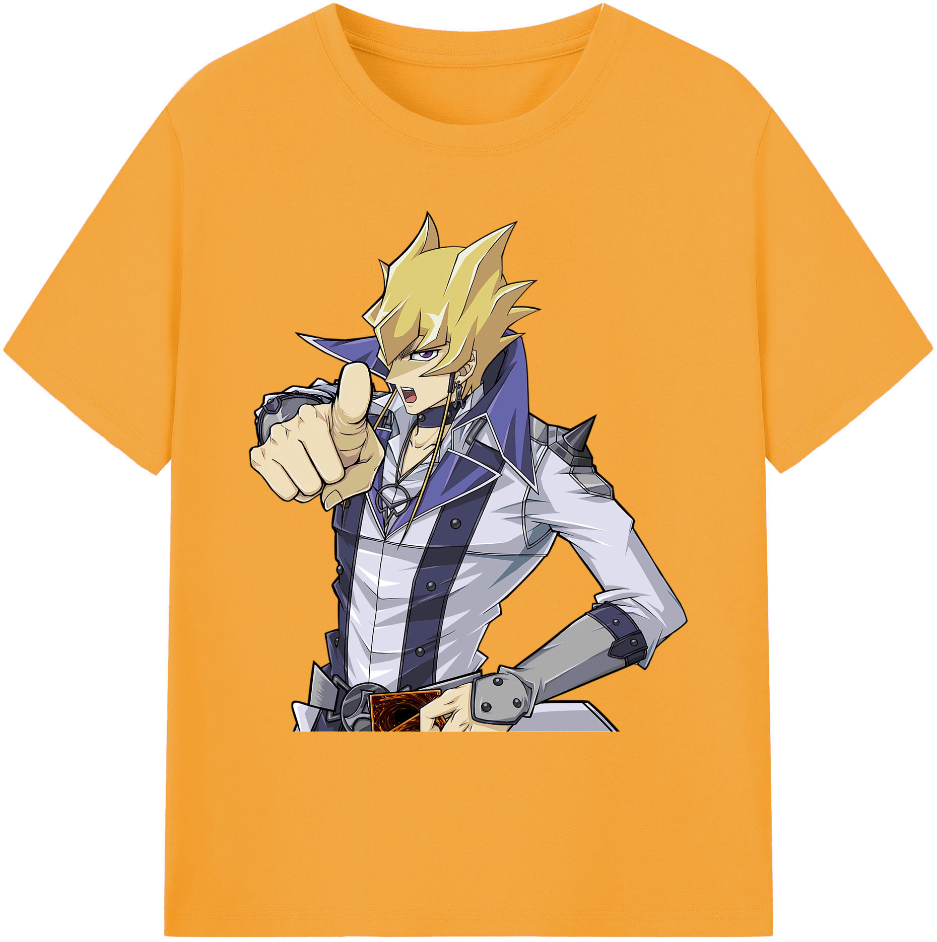 （画像用） 遊☆戯☆王 Yu-Gi-Oh! 綿100％ メンズ半袖Tシャツ｜肌触りやわらか＆通気性