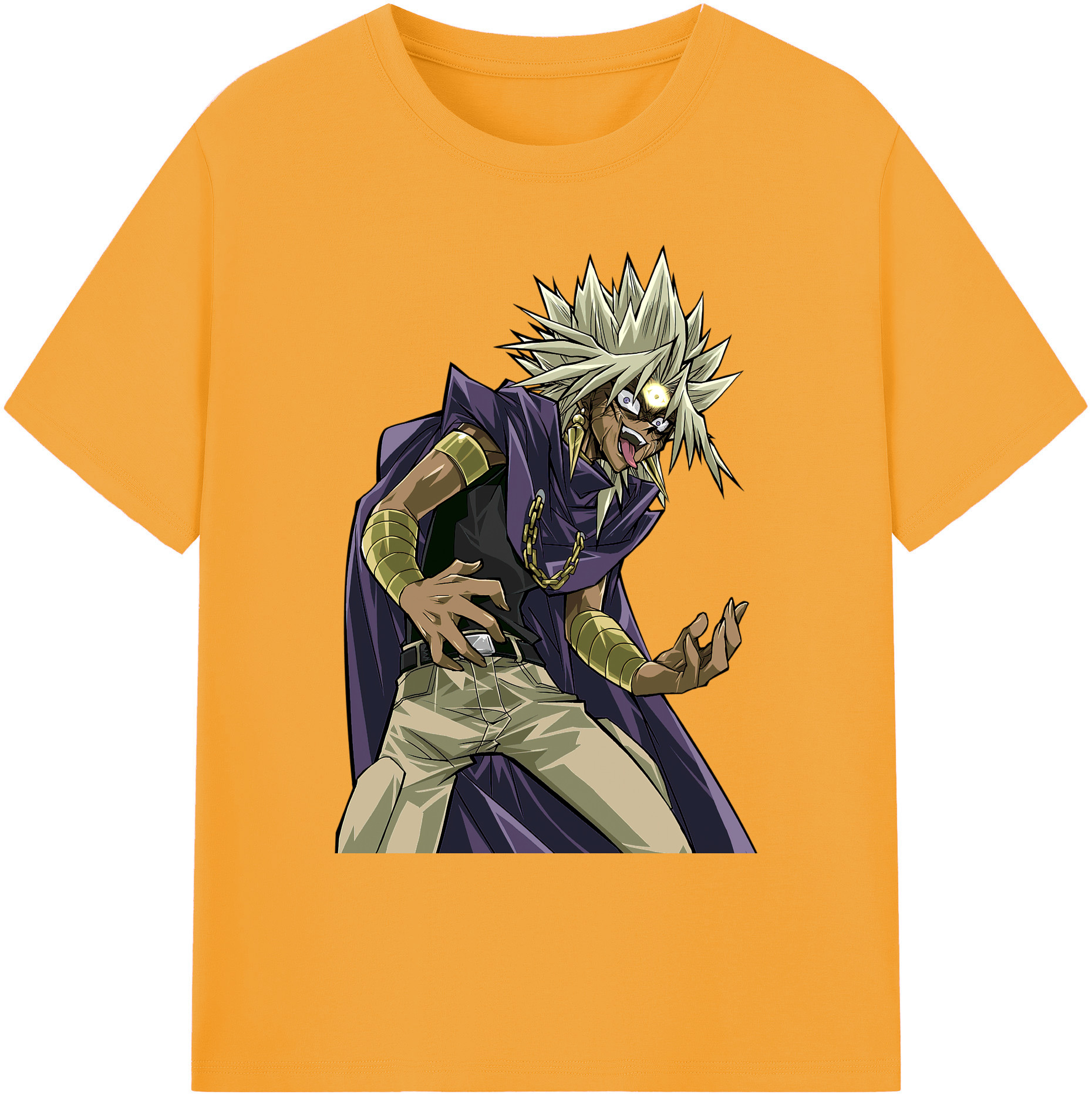 （画像用） 遊☆戯☆王 Yu-Gi-Oh! 綿100％ メンズ半袖Tシャツ｜肌触りやわらか＆通気性