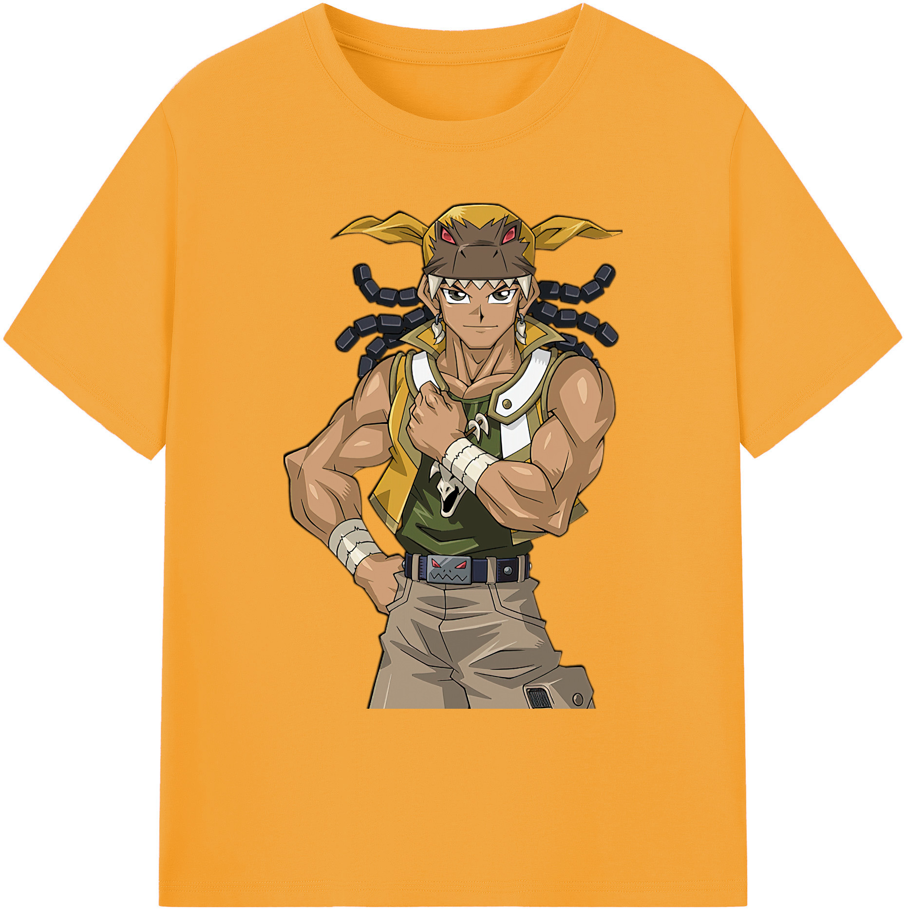 （画像用） 遊☆戯☆王 Yu-Gi-Oh! 綿100％ メンズ半袖Tシャツ｜肌触りやわらか＆通気性