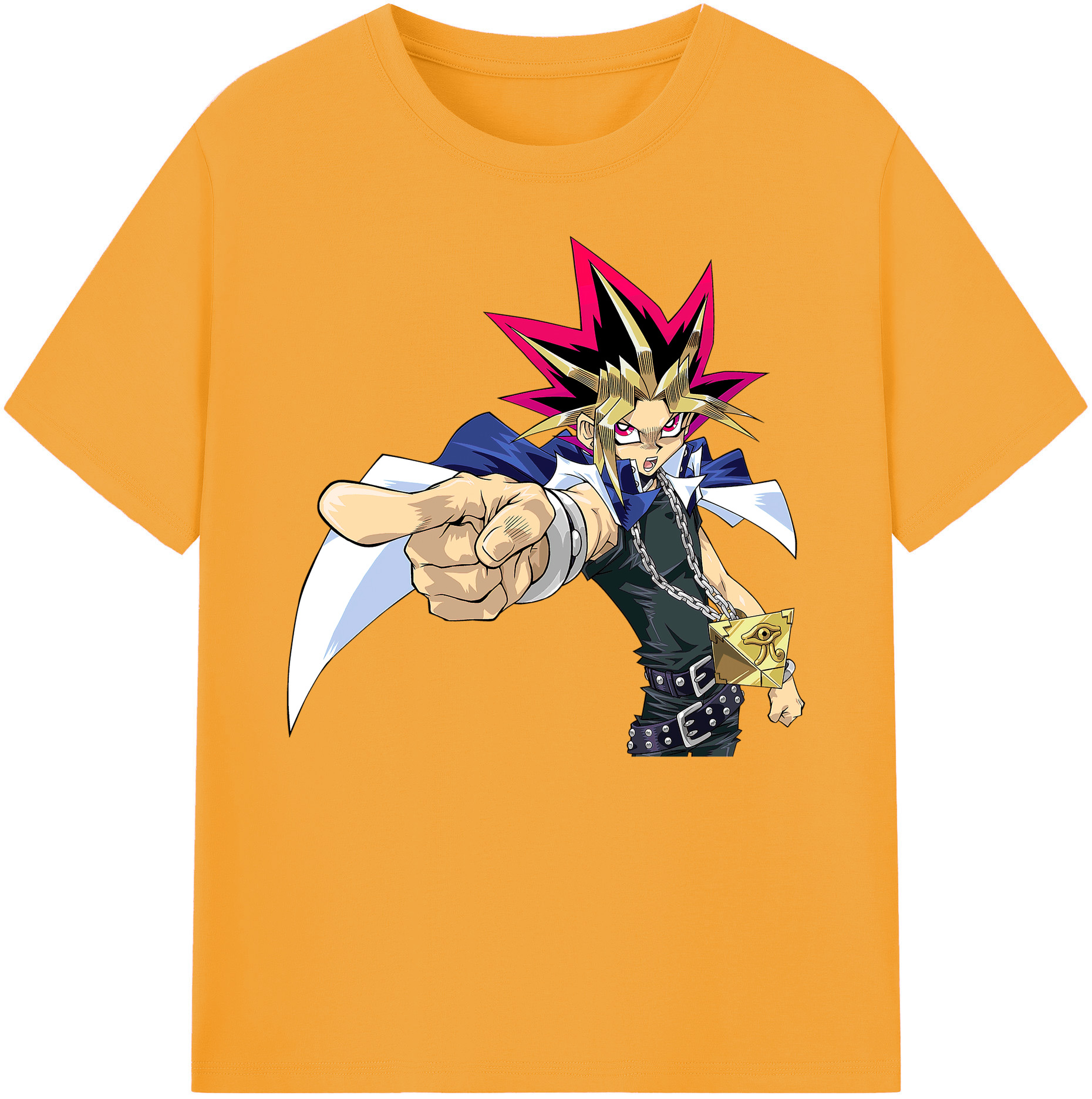 （画像用） 遊☆戯☆王 Yu-Gi-Oh! 綿100％ メンズ半袖Tシャツ｜肌触りやわらか＆通気性