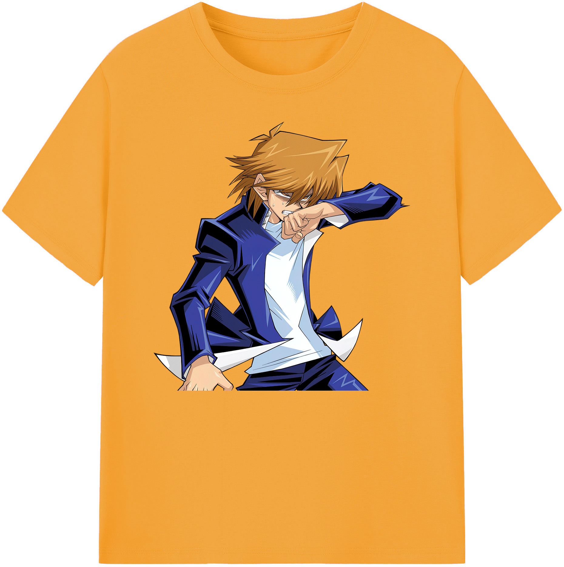 （画像用） 遊☆戯☆王 Yu-Gi-Oh! 綿100％ メンズ半袖Tシャツ｜肌触りやわらか＆通気性