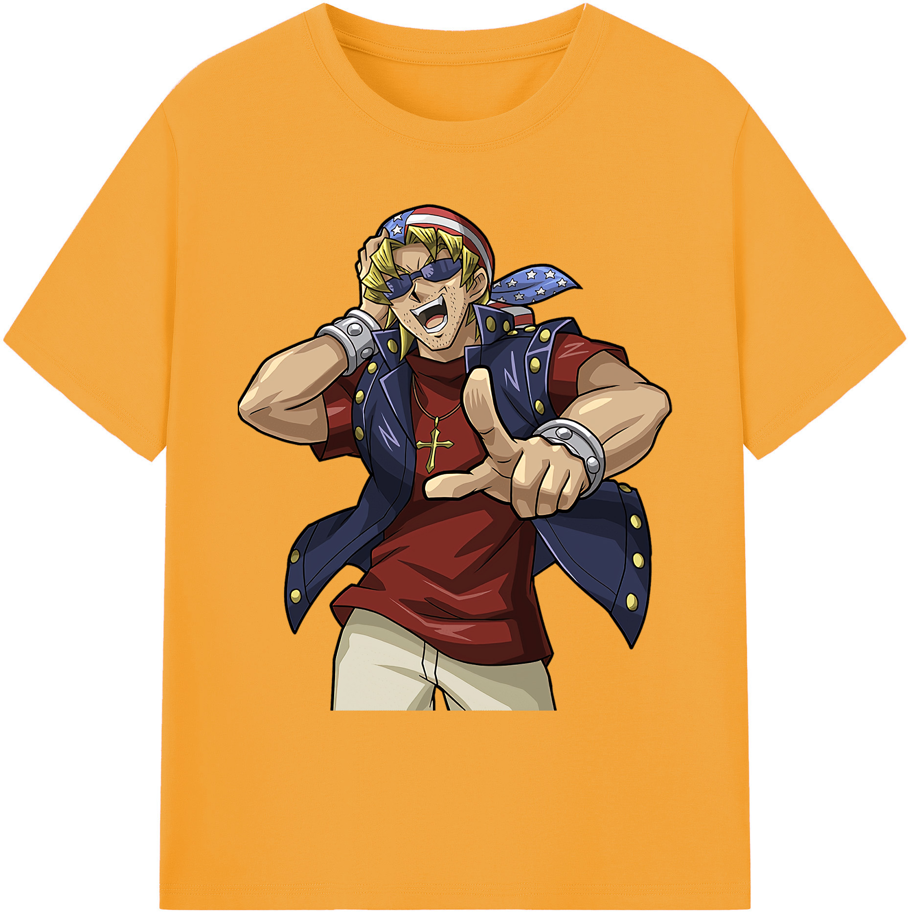 （画像用） 遊☆戯☆王 Yu-Gi-Oh! 綿100％ メンズ半袖Tシャツ｜肌触りやわらか＆通気性