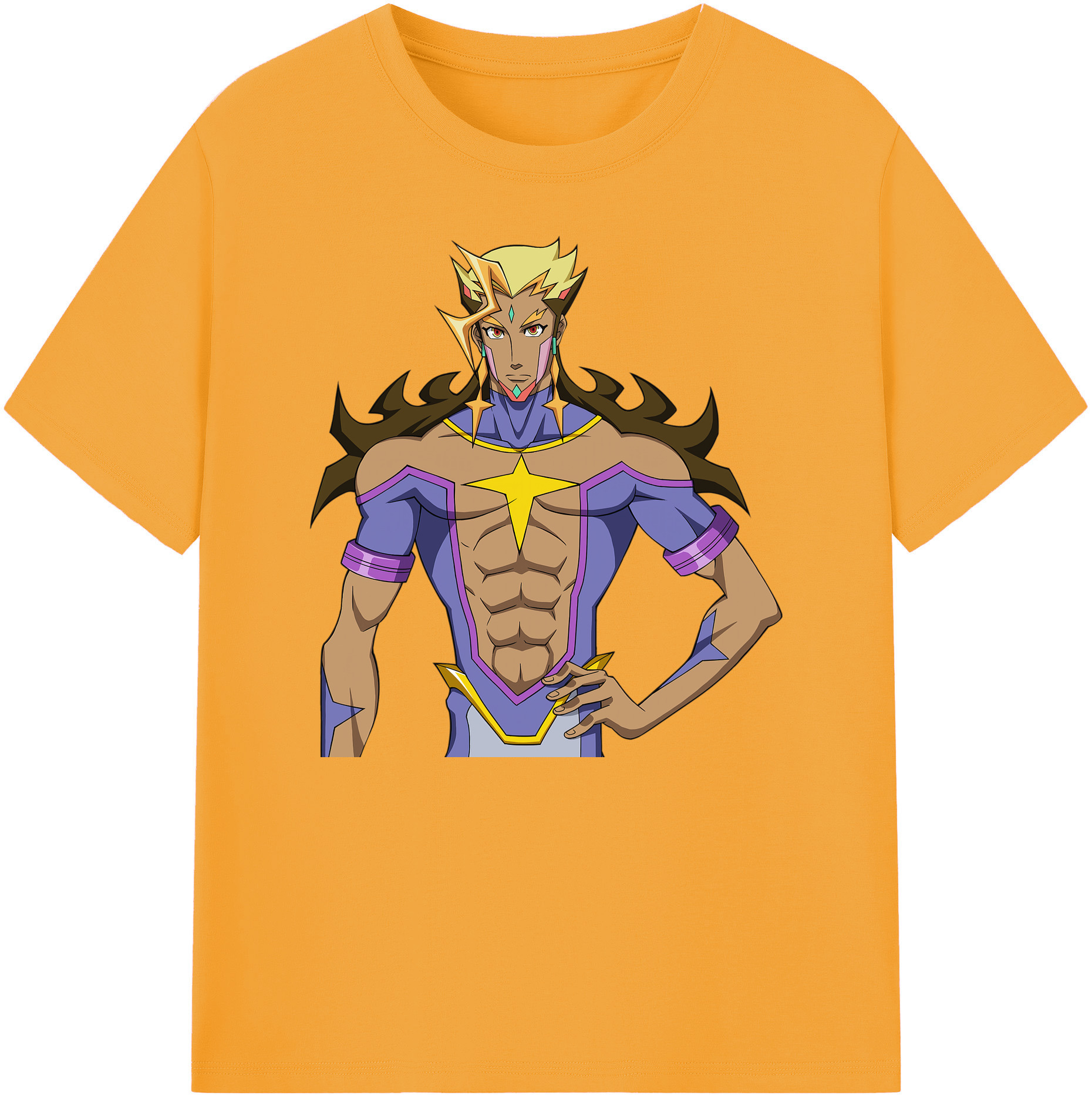 （画像用） 遊☆戯☆王 Yu-Gi-Oh! 綿100％ メンズ半袖Tシャツ｜肌触りやわらか＆通気性