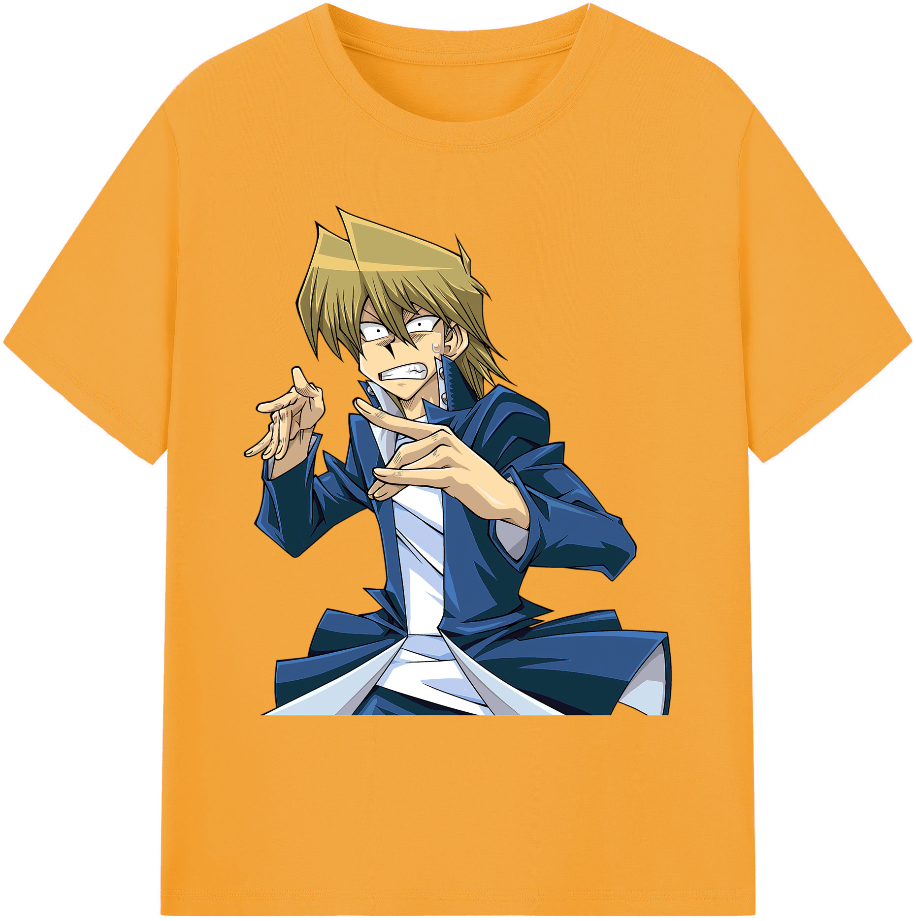 （画像用） 遊☆戯☆王 Yu-Gi-Oh! 綿100％ メンズ半袖Tシャツ｜肌触りやわらか＆通気性