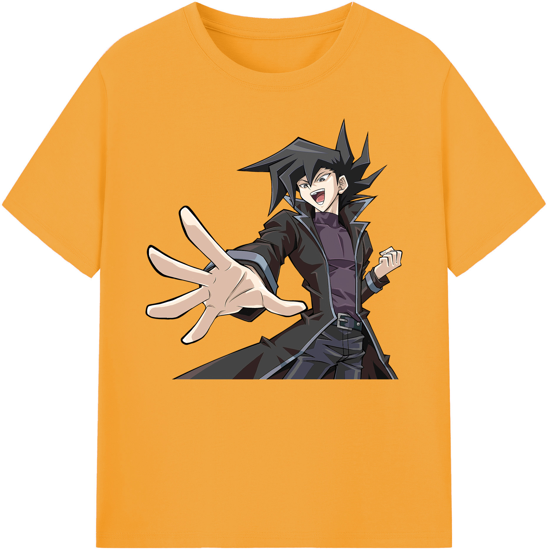 （画像用） 遊☆戯☆王 Yu-Gi-Oh! 綿100％ メンズ半袖Tシャツ｜肌触りやわらか＆通気性