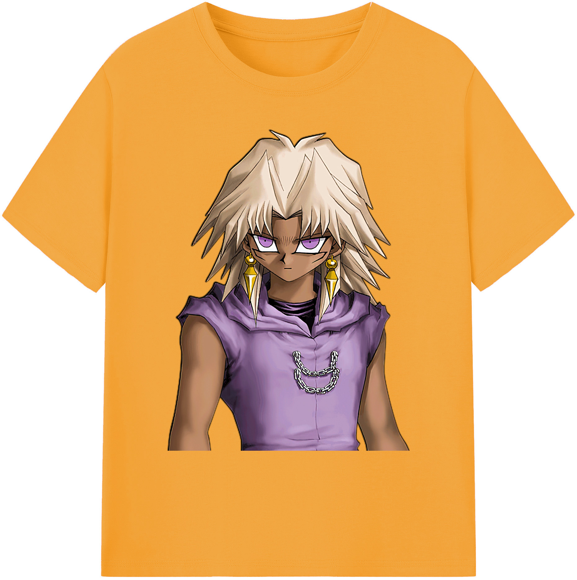 （画像用） 遊☆戯☆王 Yu-Gi-Oh! 綿100％ メンズ半袖Tシャツ｜肌触りやわらか＆通気性