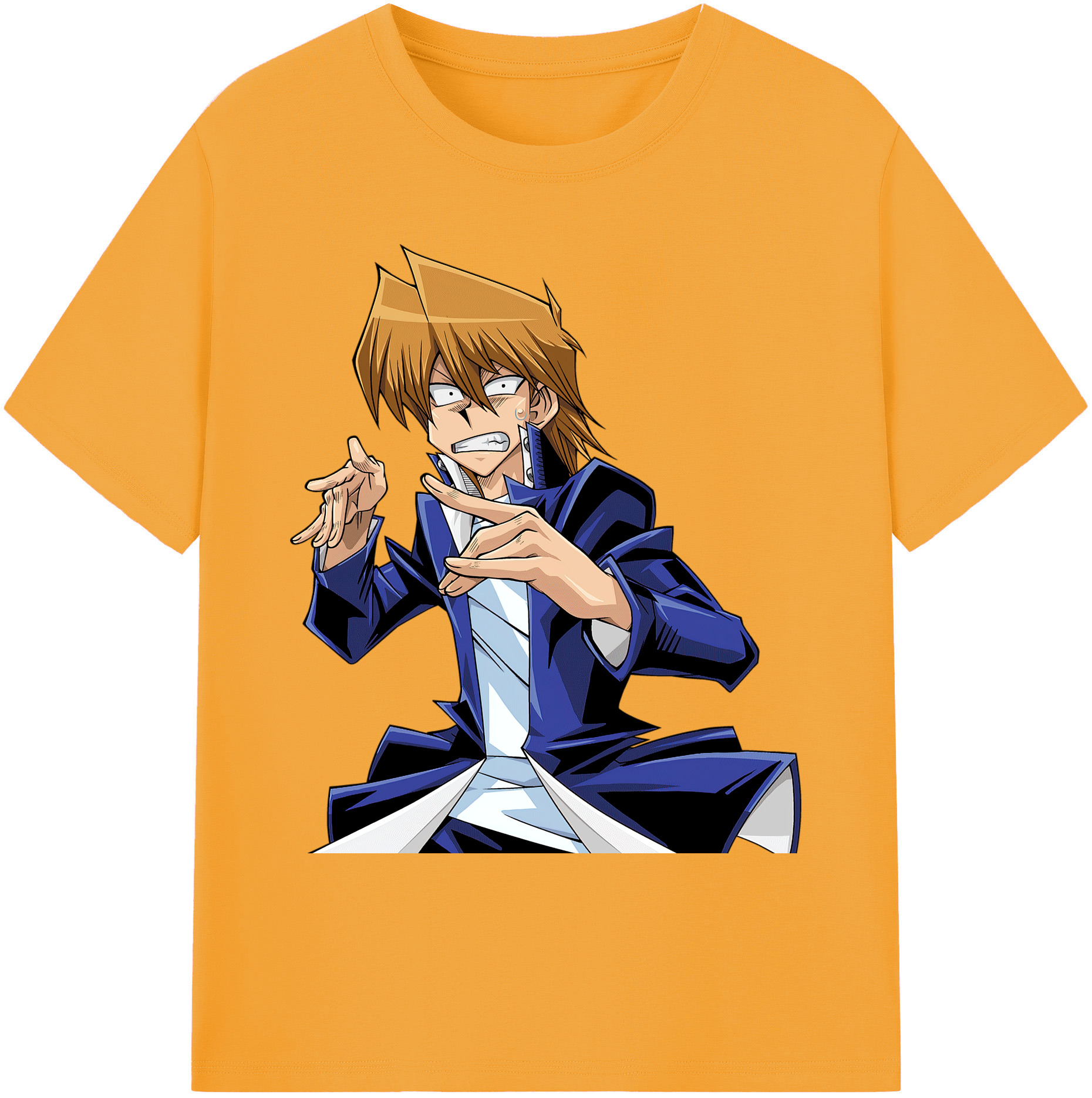 （画像用） 遊☆戯☆王 Yu-Gi-Oh! 綿100％ メンズ半袖Tシャツ｜肌触りやわらか＆通気性