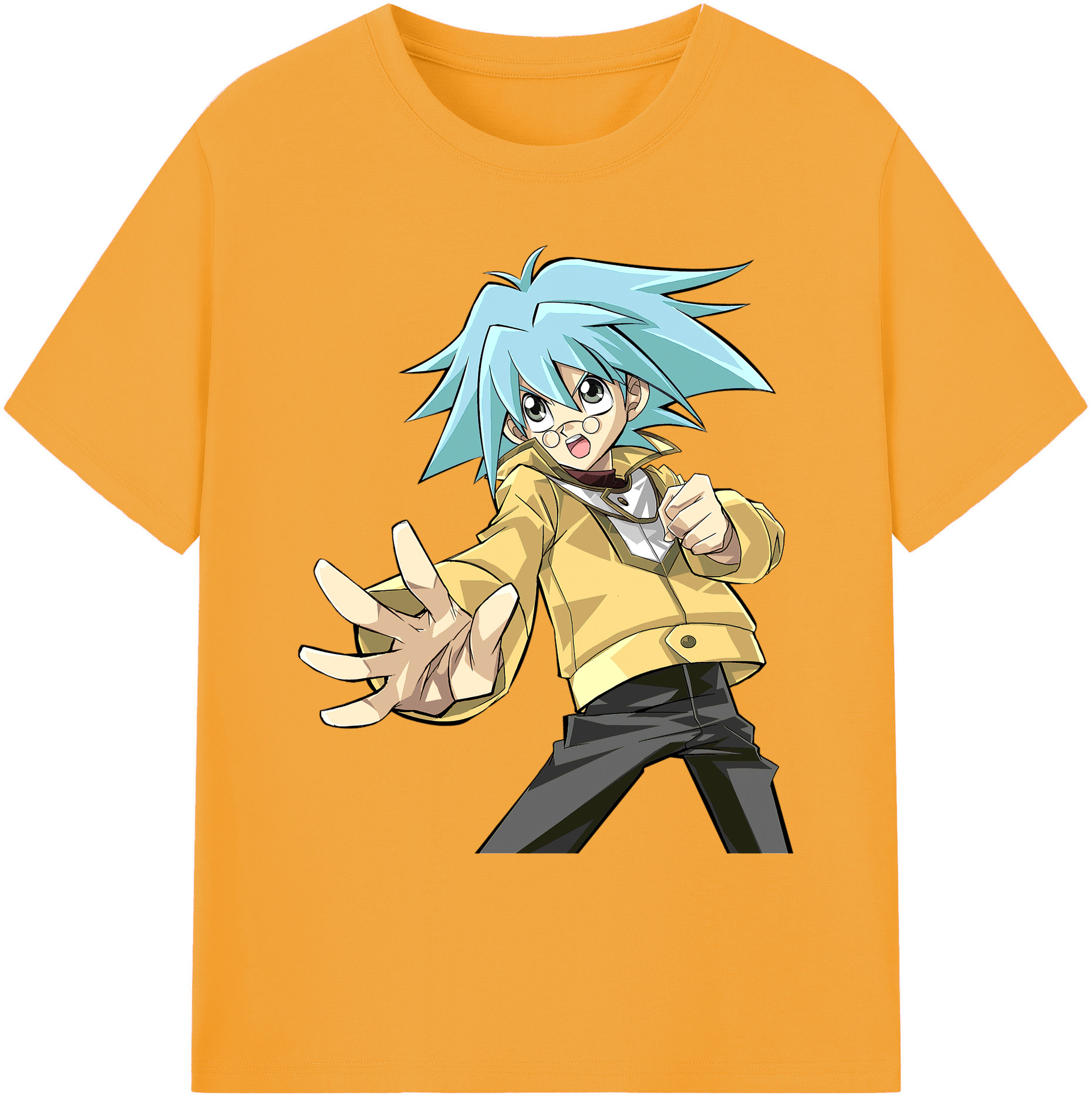 （画像用） 遊☆戯☆王 Yu-Gi-Oh! 綿100％ メンズ半袖Tシャツ｜肌触りやわらか＆通気性