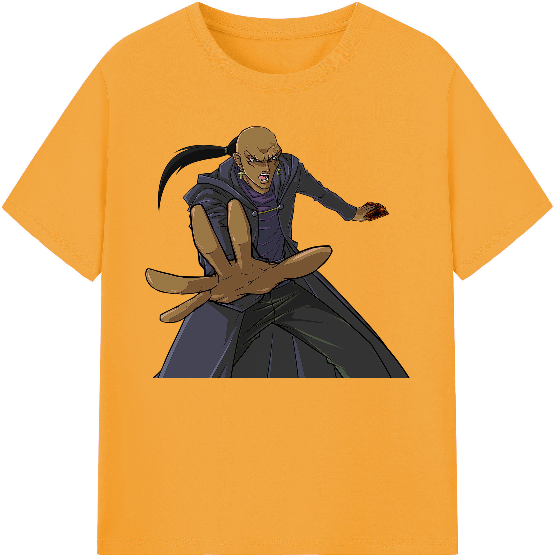 （画像用） 遊☆戯☆王 Yu-Gi-Oh! 綿100％ メンズ半袖Tシャツ｜肌触りやわらか＆通気性