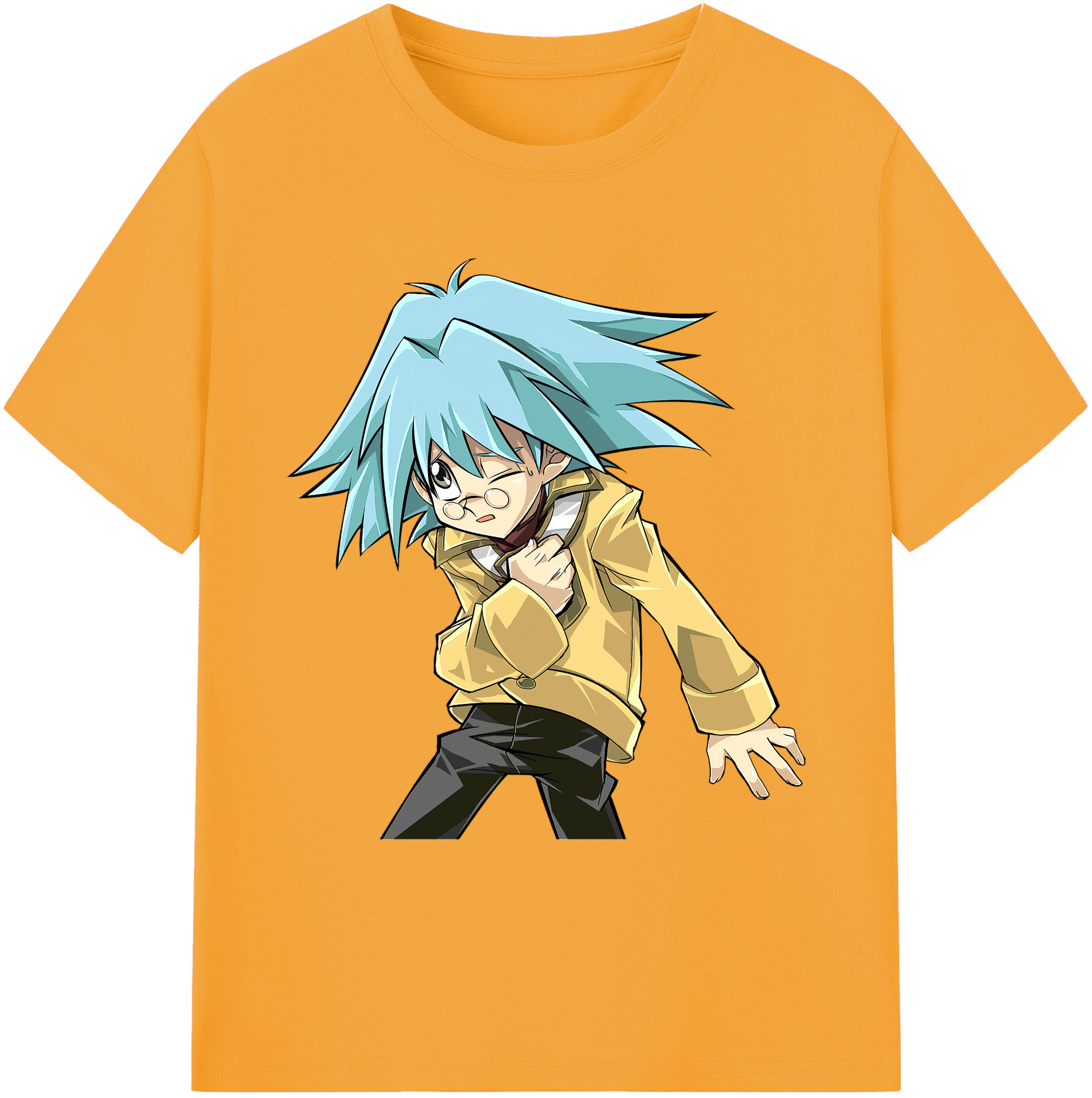 （画像用） 遊☆戯☆王 Yu-Gi-Oh! 綿100％ メンズ半袖Tシャツ｜肌触りやわらか＆通気性