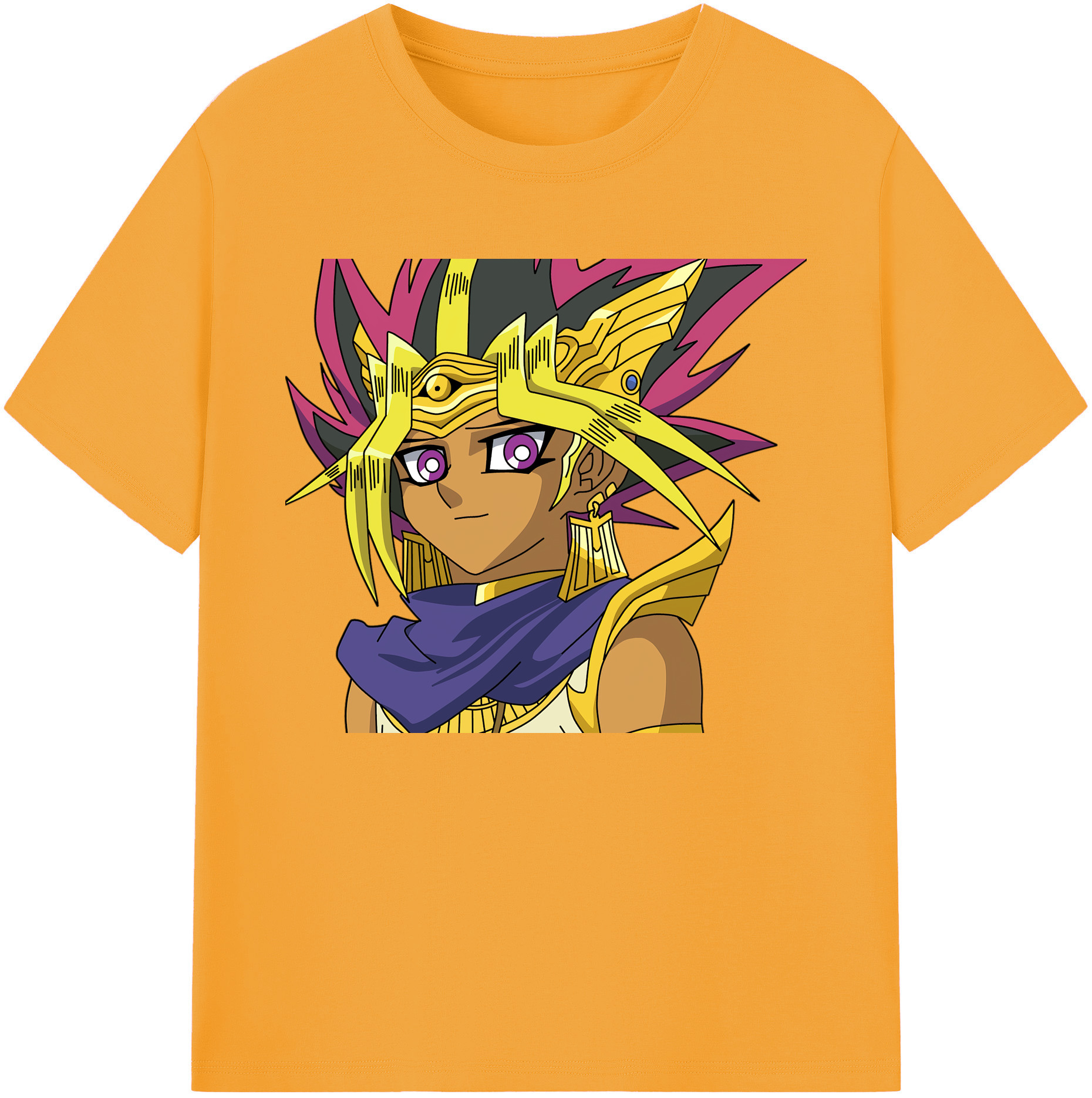 （画像用） 遊☆戯☆王 Yu-Gi-Oh! 綿100％ メンズ半袖Tシャツ｜肌触りやわらか＆通気性