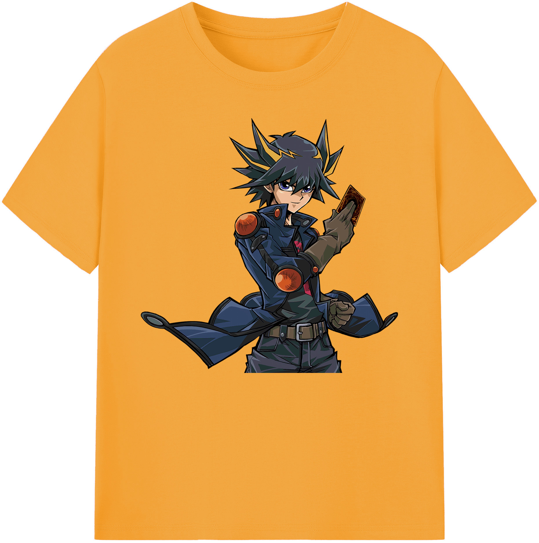（画像用） 遊☆戯☆王 Yu-Gi-Oh! 綿100％ メンズ半袖Tシャツ｜肌触りやわらか＆通気性