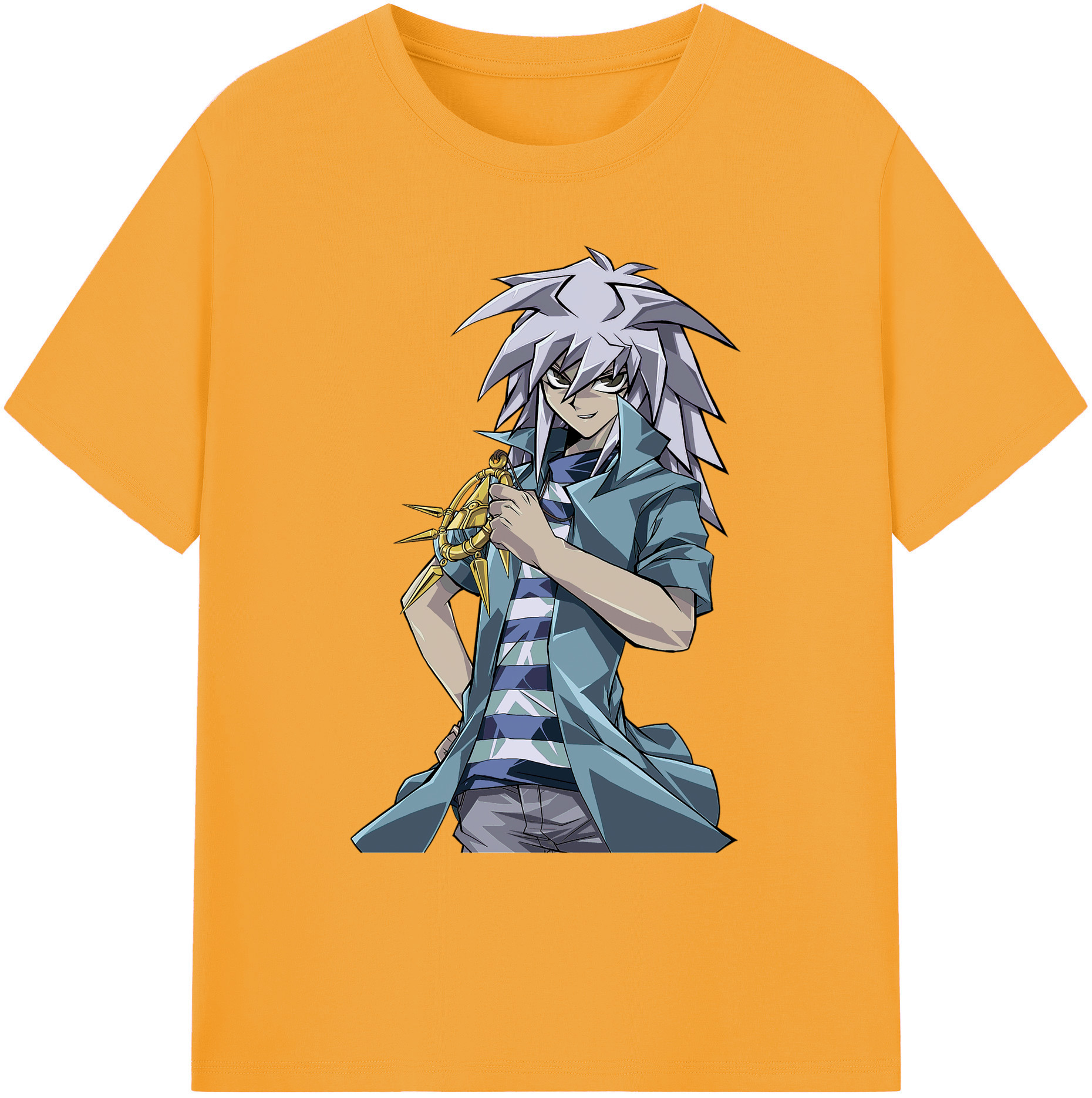（画像用） 遊☆戯☆王 Yu-Gi-Oh! 綿100％ メンズ半袖Tシャツ｜肌触りやわらか＆通気性