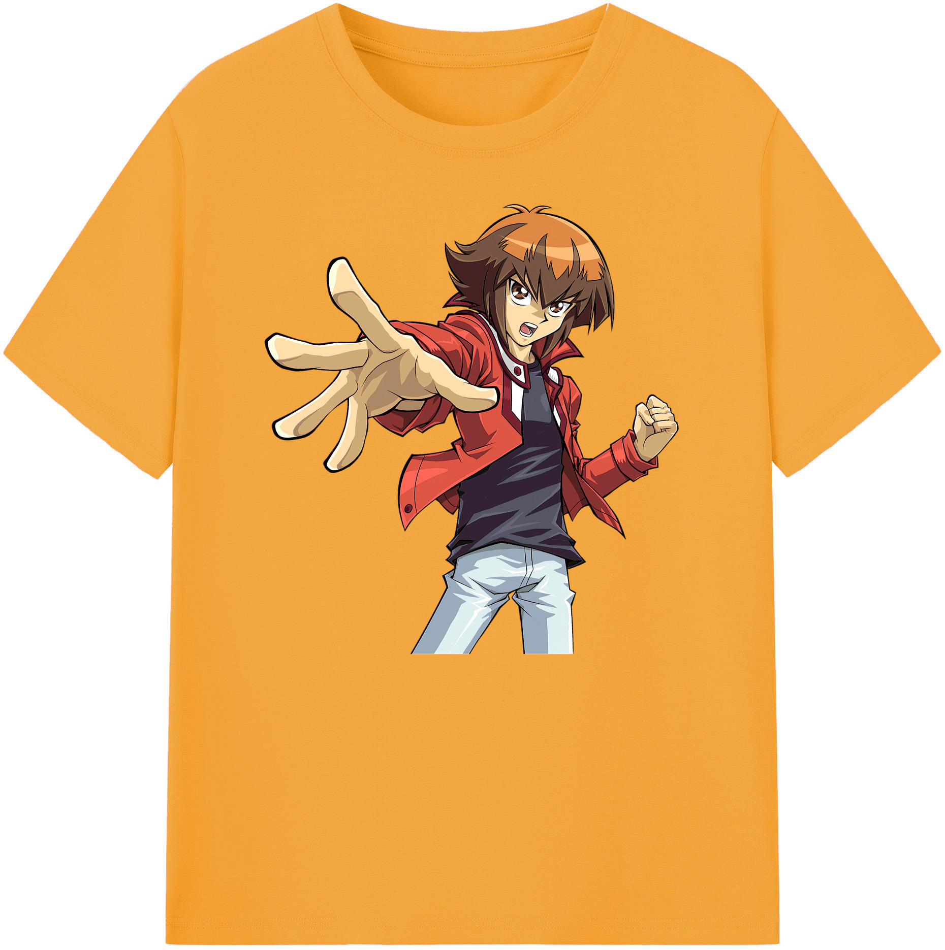 （画像用） 遊☆戯☆王 Yu-Gi-Oh! 綿100％ メンズ半袖Tシャツ｜肌触りやわらか＆通気性