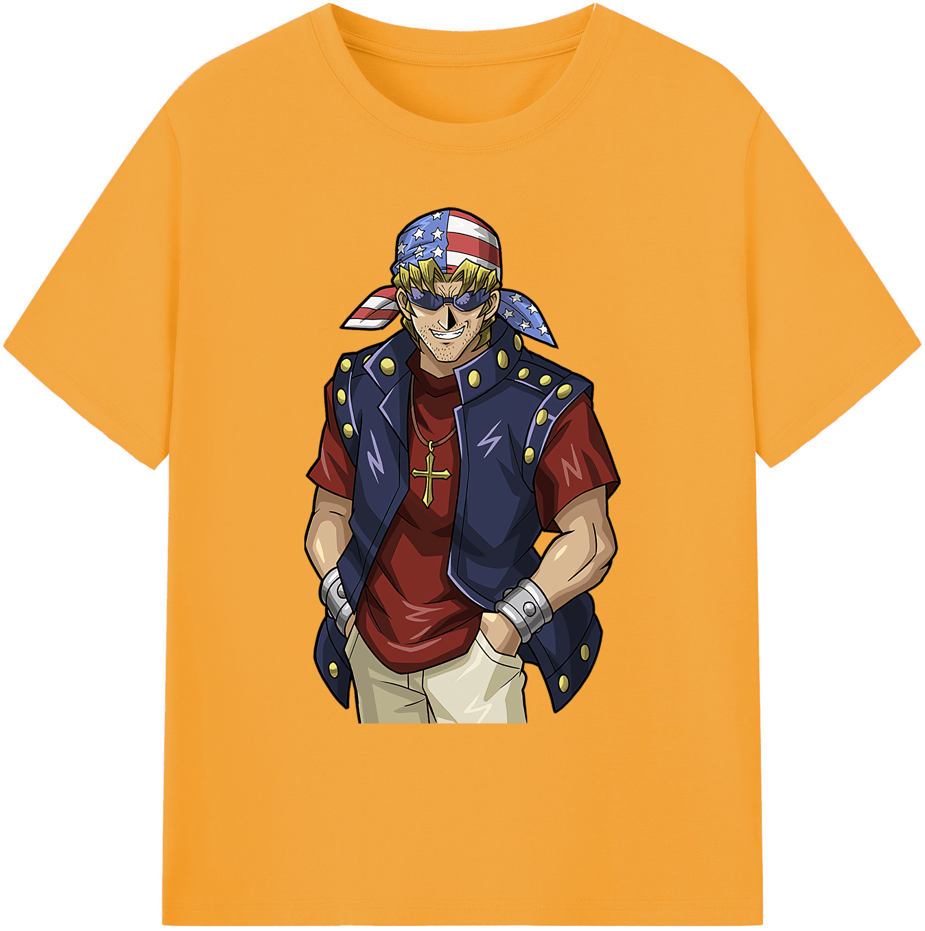 （画像用） 遊☆戯☆王 Yu-Gi-Oh! 綿100％ メンズ半袖Tシャツ｜肌触りやわらか＆通気性