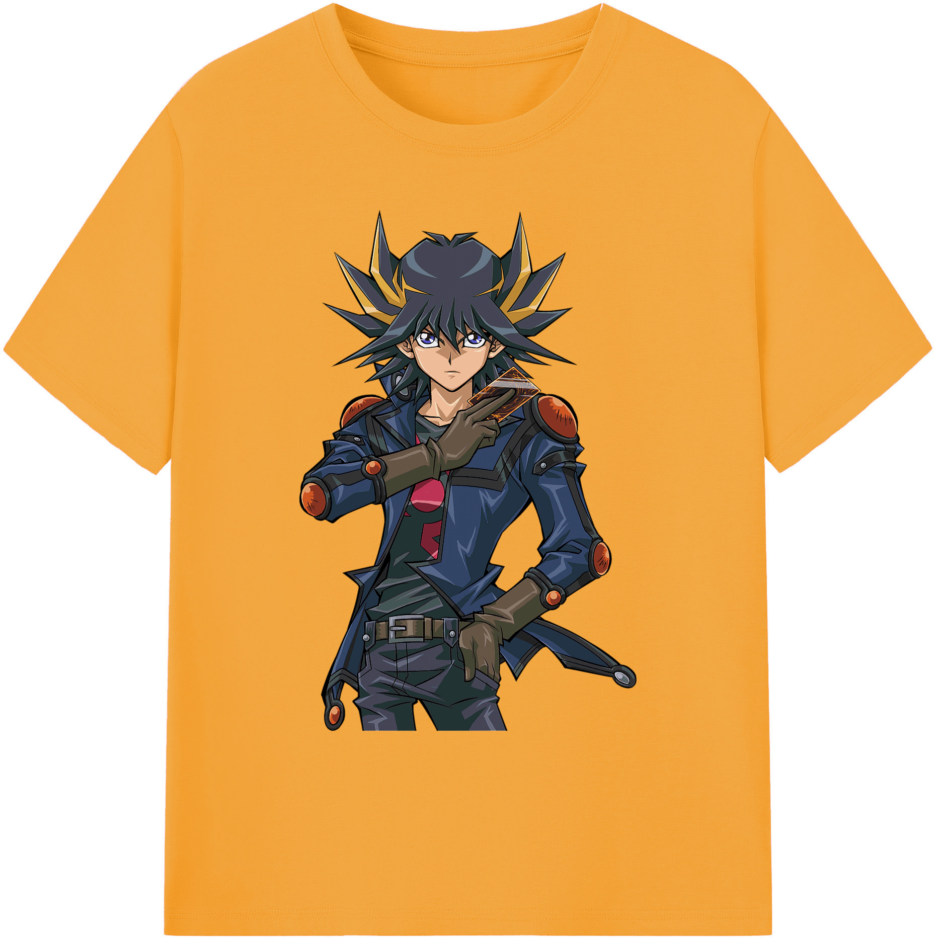 （画像用） 遊☆戯☆王 Yu-Gi-Oh! 綿100％ メンズ半袖Tシャツ｜肌触りやわらか＆通気性