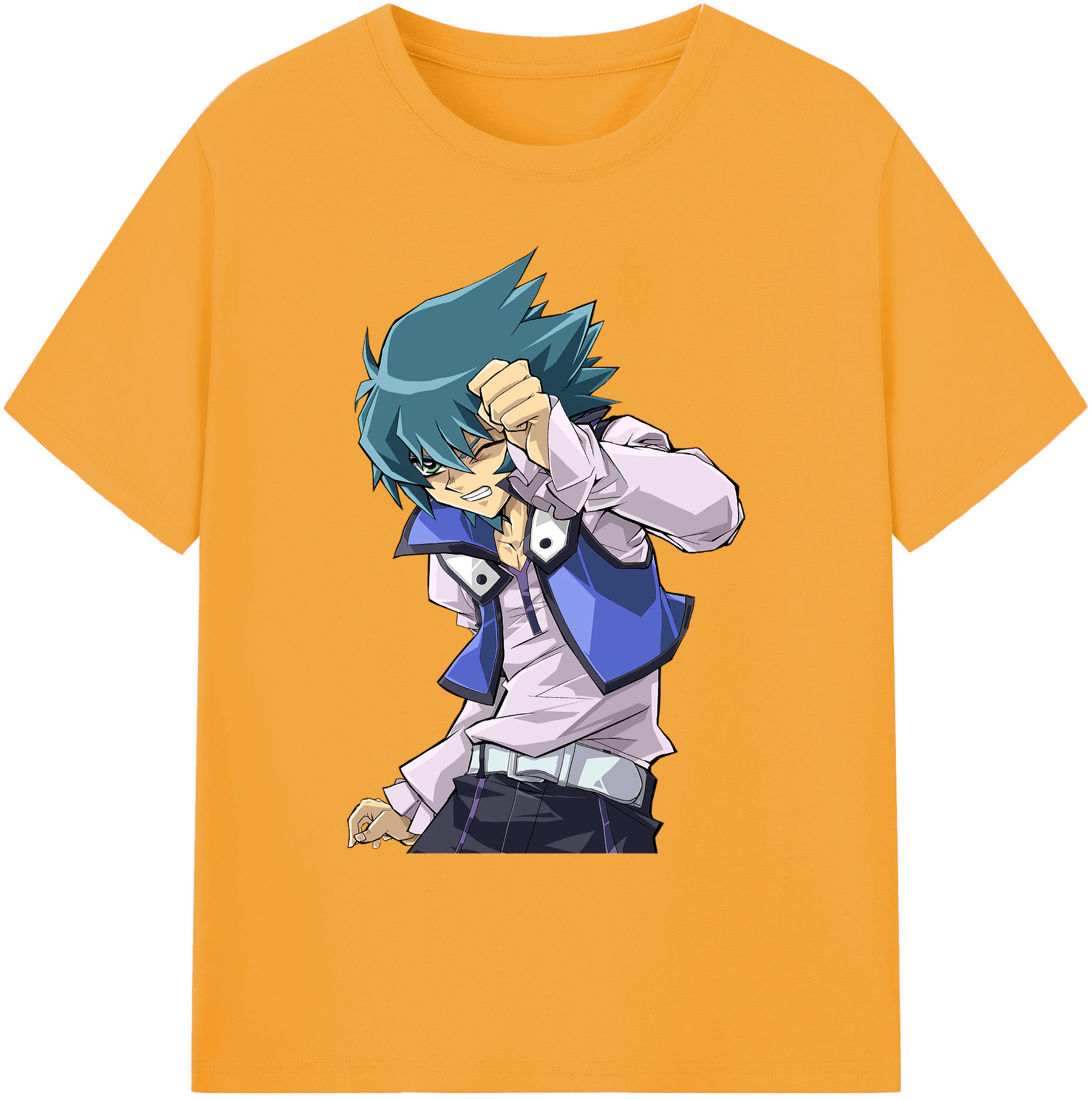 （画像用） 遊☆戯☆王 Yu-Gi-Oh! 綿100％ メンズ半袖Tシャツ｜肌触りやわらか＆通気性