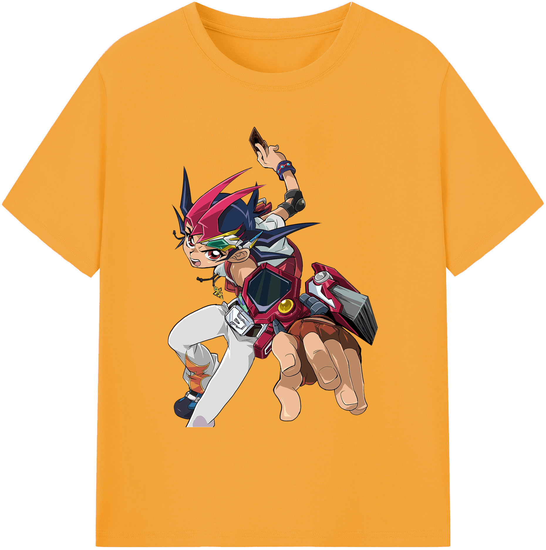 （画像用） 遊☆戯☆王 Yu-Gi-Oh! 綿100％ メンズ半袖Tシャツ｜肌触りやわらか＆通気性
