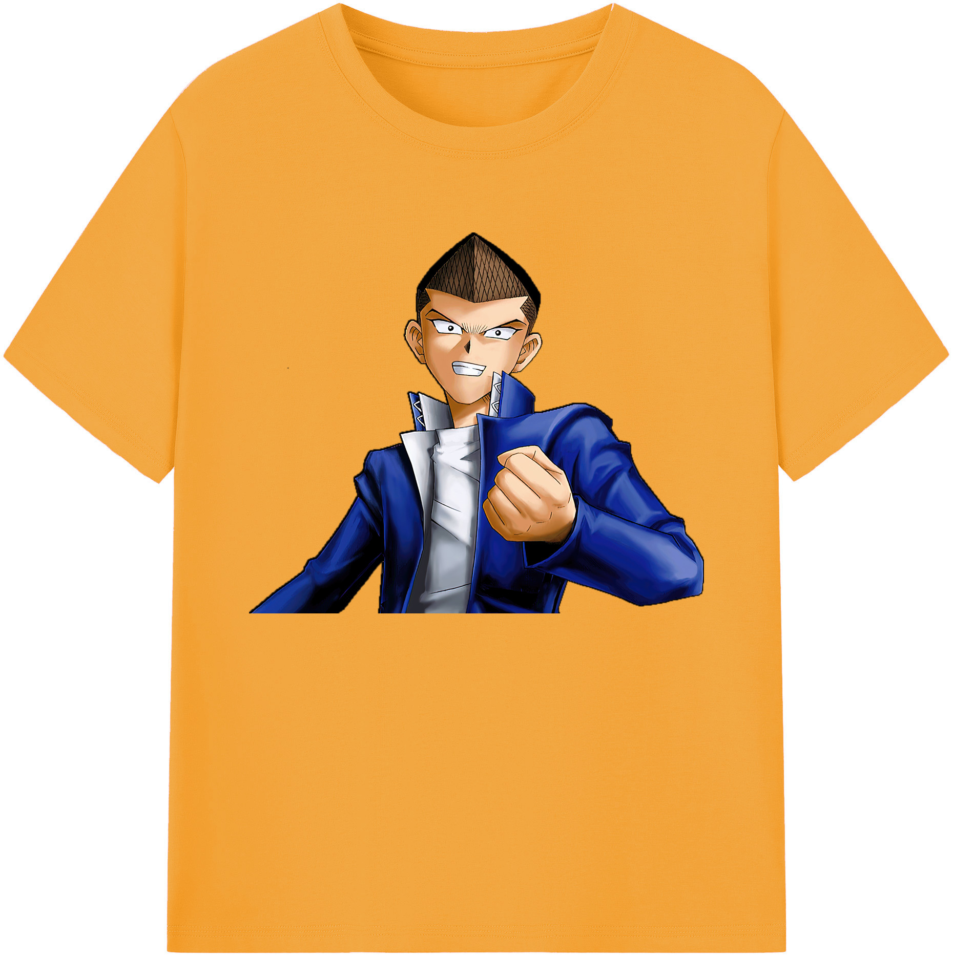 （画像用） 遊☆戯☆王 Yu-Gi-Oh! 綿100％ メンズ半袖Tシャツ｜肌触りやわらか＆通気性