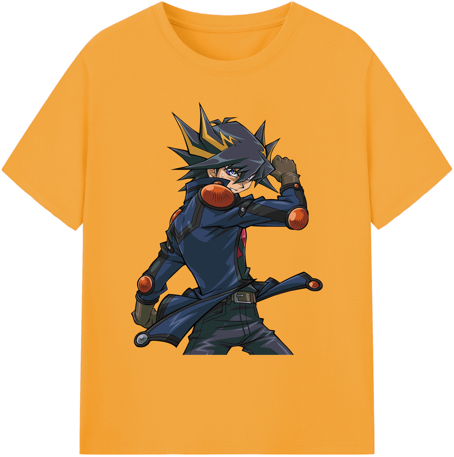 （画像用） 遊☆戯☆王 Yu-Gi-Oh! 綿100％ メンズ半袖Tシャツ｜肌触りやわらか＆通気性
