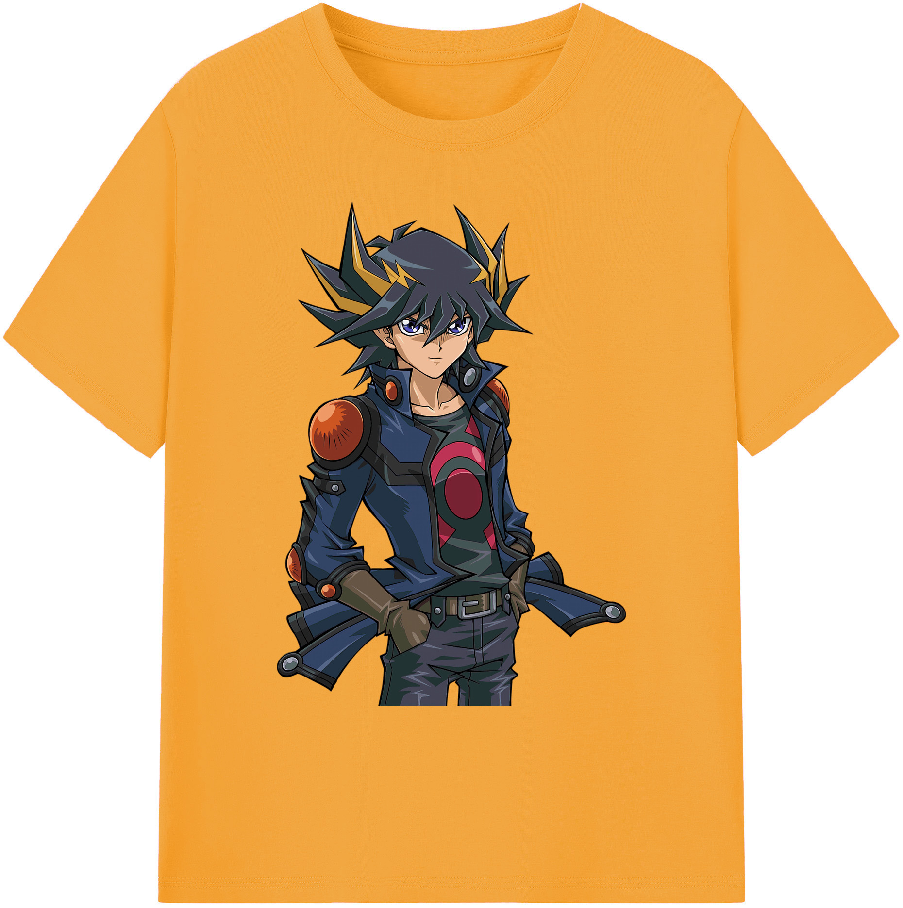 （画像用） 遊☆戯☆王 Yu-Gi-Oh! 綿100％ メンズ半袖Tシャツ｜肌触りやわらか＆通気性