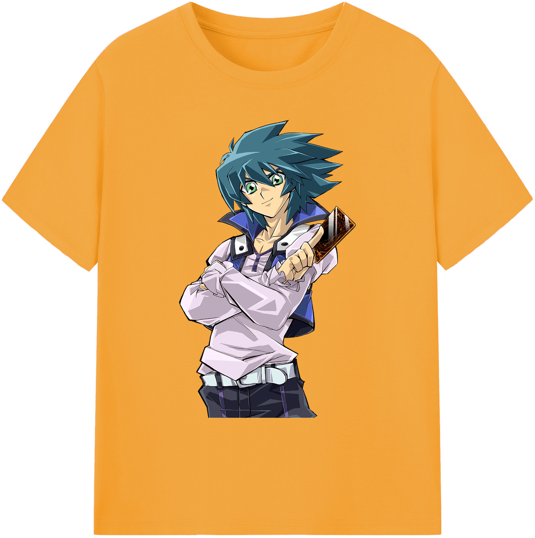 （画像用） 遊☆戯☆王 Yu-Gi-Oh! 綿100％ メンズ半袖Tシャツ｜肌触りやわらか＆通気性
