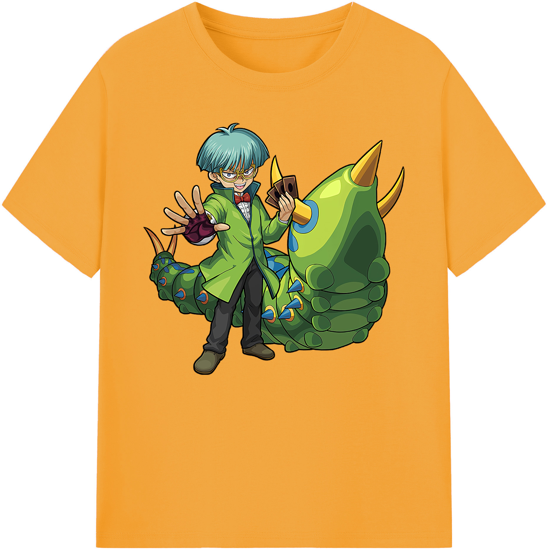 （画像用） 遊☆戯☆王 Yu-Gi-Oh! 綿100％ メンズ半袖Tシャツ｜肌触りやわらか＆通気性