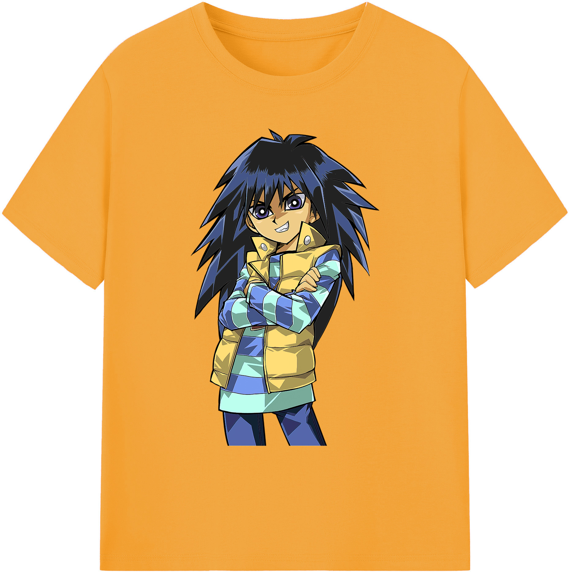 （画像用） 遊☆戯☆王 Yu-Gi-Oh! 綿100％ メンズ半袖Tシャツ｜肌触りやわらか＆通気性