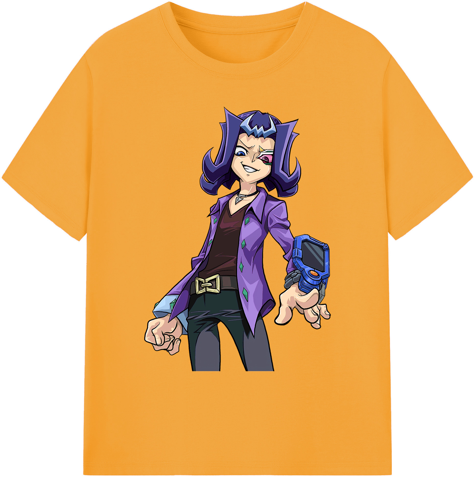 （画像用） 遊☆戯☆王 Yu-Gi-Oh! 綿100％ メンズ半袖Tシャツ｜肌触りやわらか＆通気性