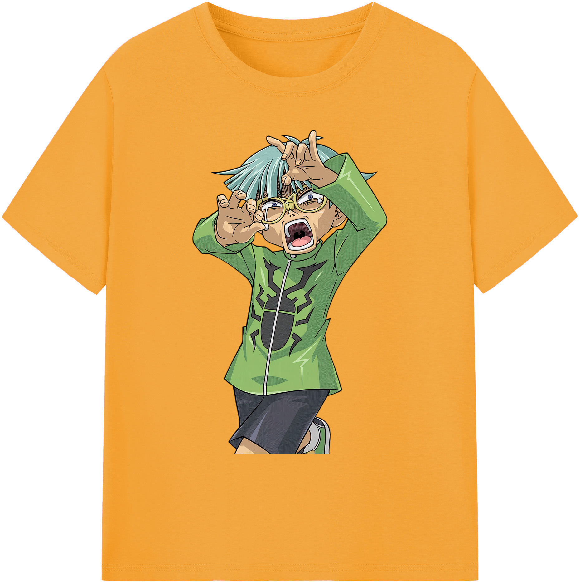 （画像用） 遊☆戯☆王 Yu-Gi-Oh! 綿100％ メンズ半袖Tシャツ｜肌触りやわらか＆通気性