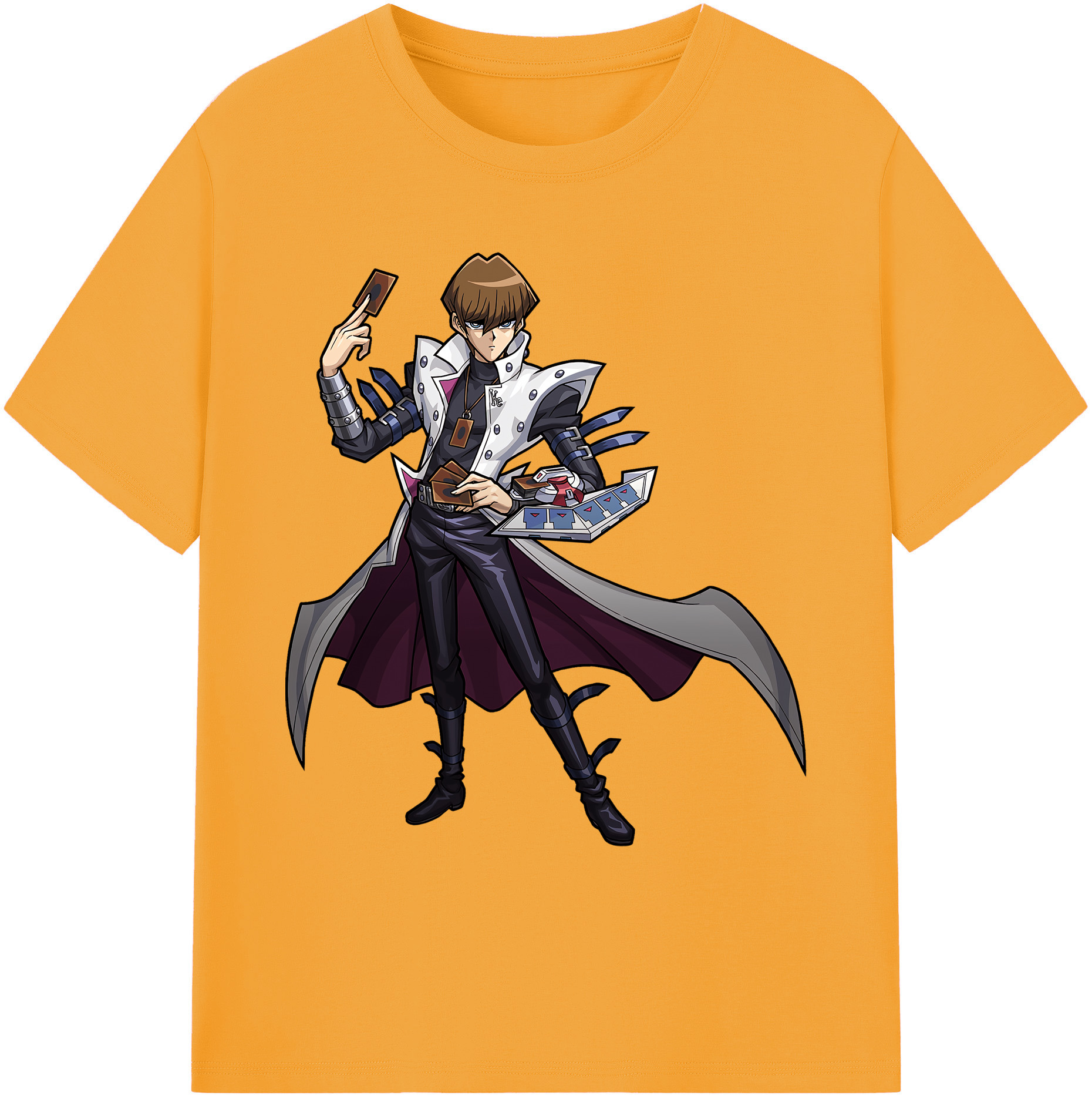（画像用） 遊☆戯☆王 Yu-Gi-Oh! 綿100％ メンズ半袖Tシャツ｜肌触りやわらか＆通気性