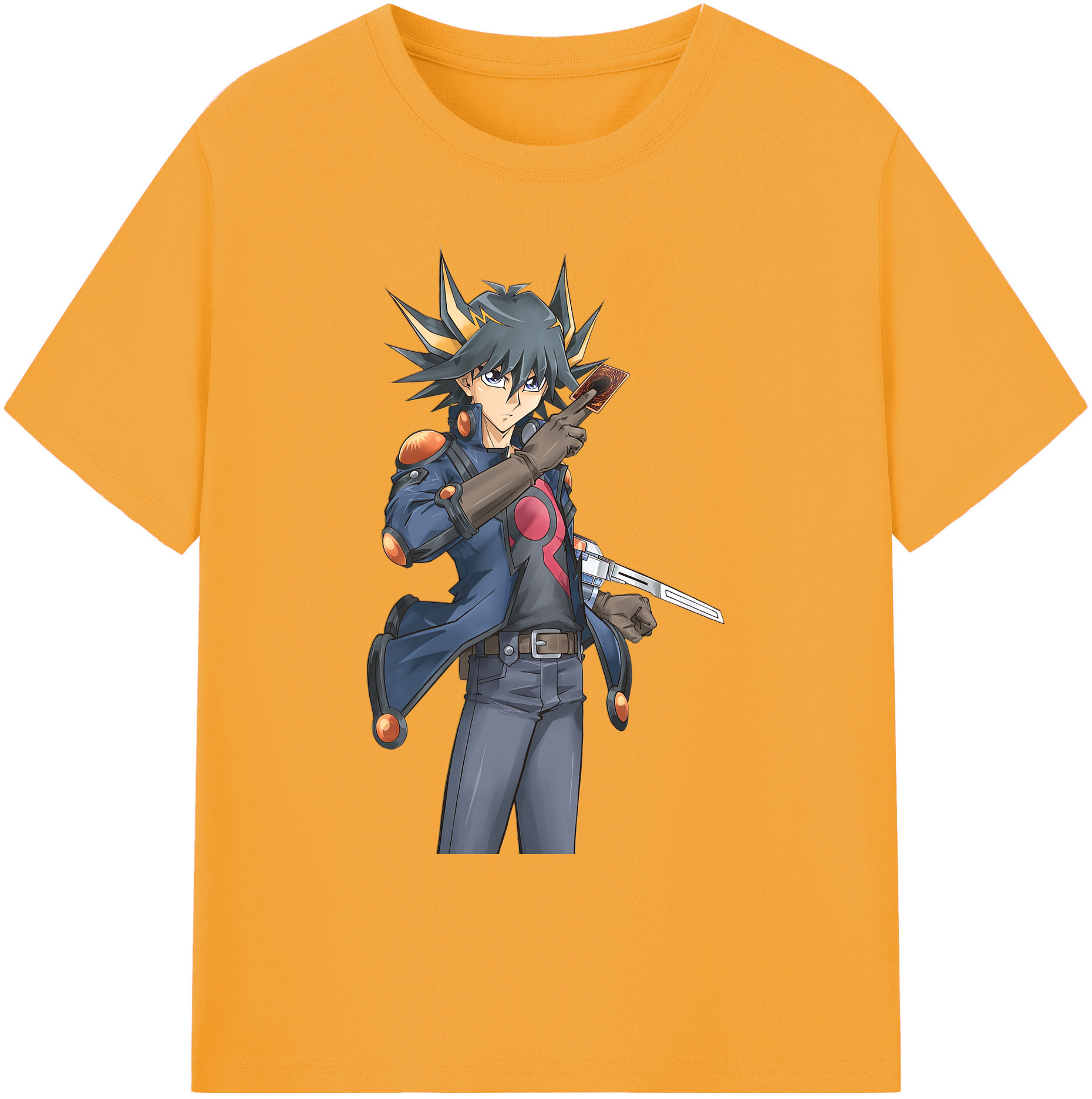 遊☆戯☆王 Yu-Gi-Oh! 綿100％ メンズ半袖Tシャツ｜肌触りやわらか＆通気性