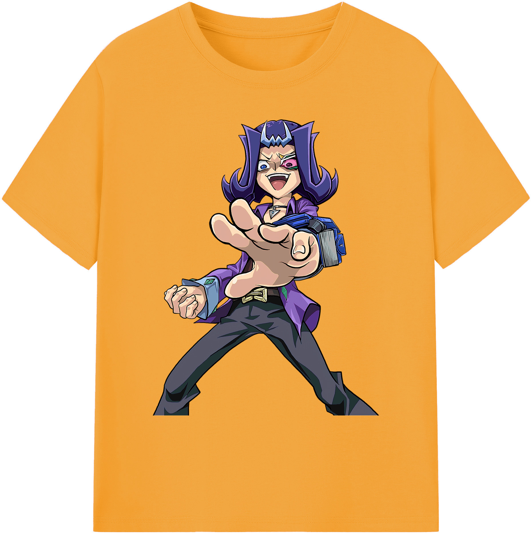 遊☆戯☆王 Yu-Gi-Oh! 綿100％ メンズ半袖Tシャツ｜肌触りやわらか＆通気性