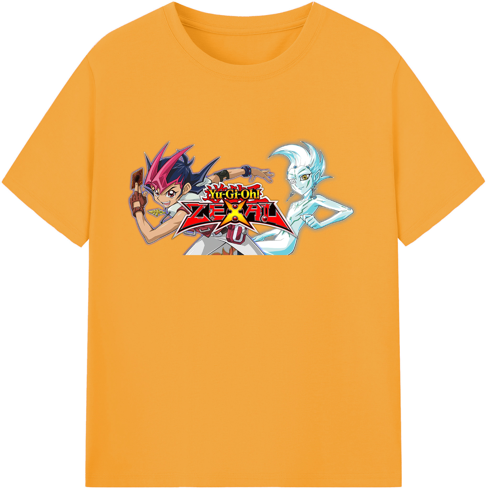 遊☆戯☆王 Yu-Gi-Oh! 綿100％ メンズ半袖Tシャツ｜肌触りやわらか＆通気性