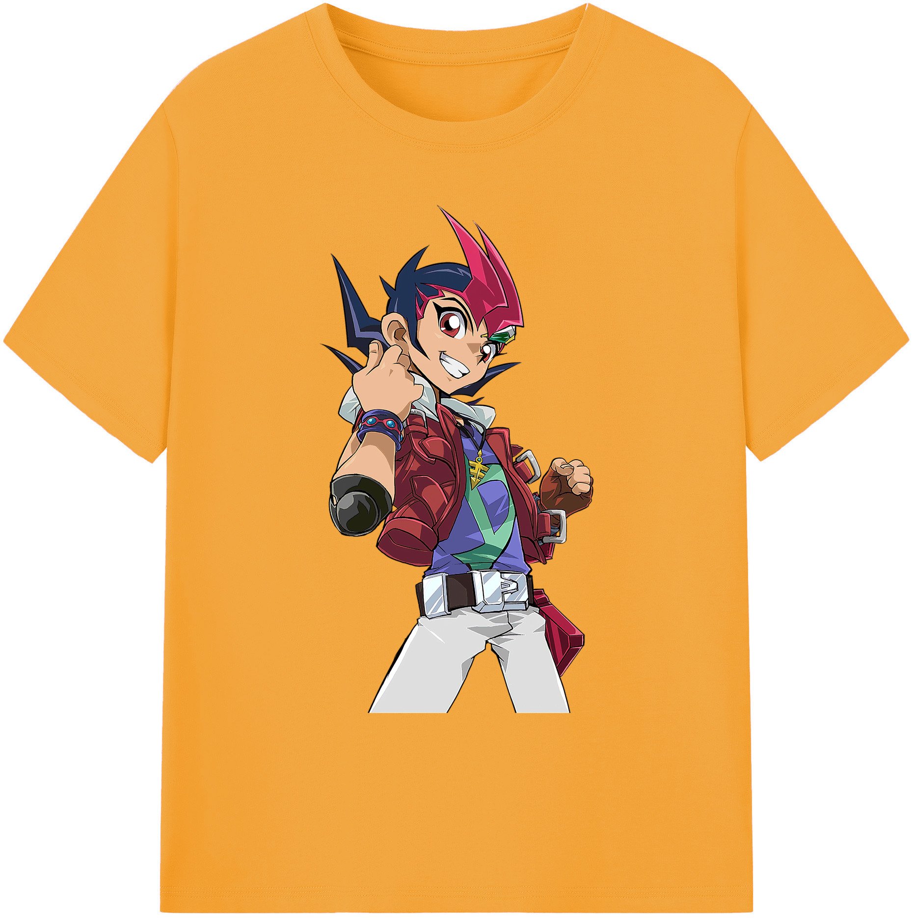 遊☆戯☆王 Yu-Gi-Oh! 綿100％ メンズ半袖Tシャツ｜肌触りやわらか＆通気性