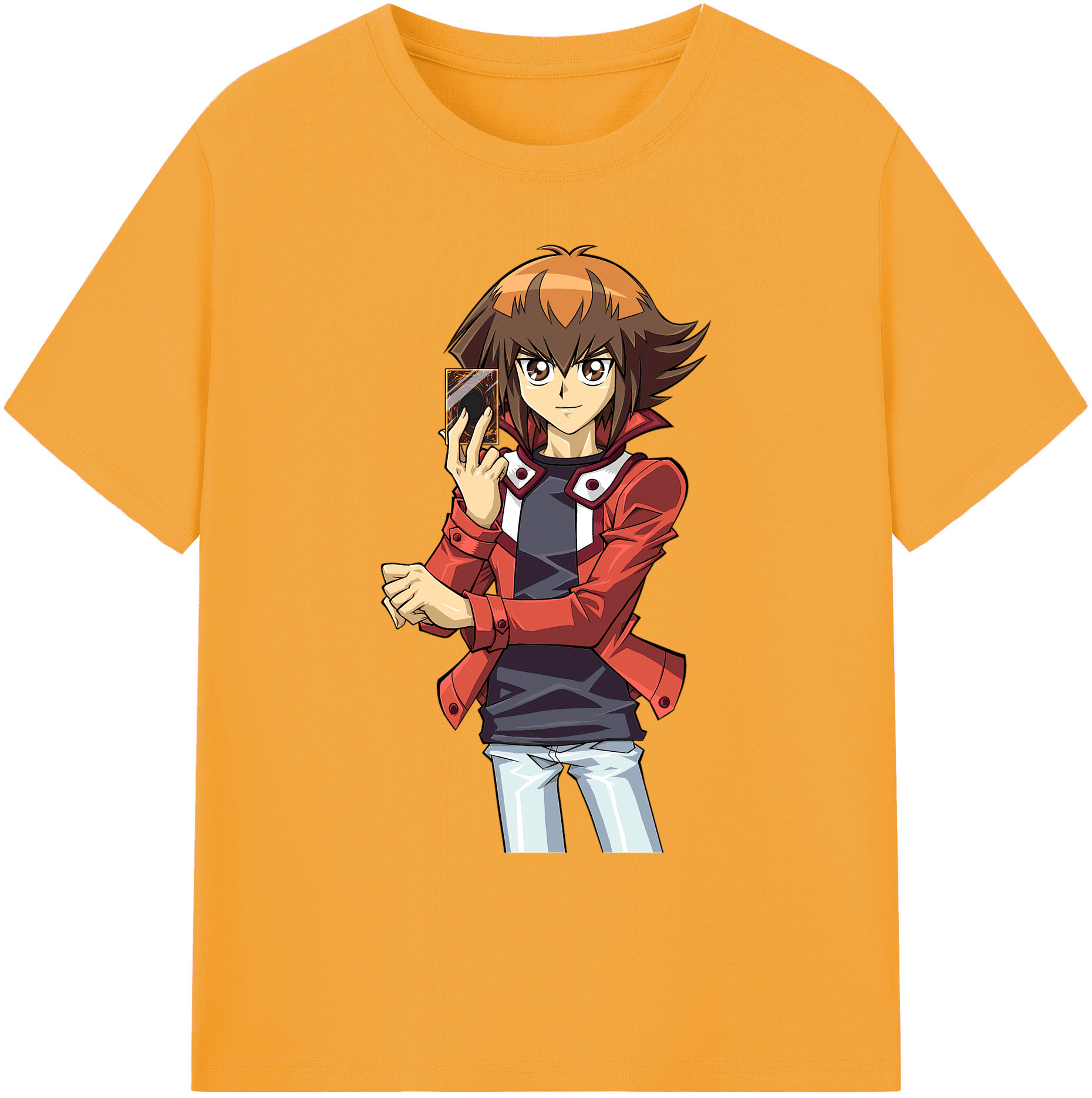 遊☆戯☆王 Yu-Gi-Oh! 綿100％ メンズ半袖Tシャツ｜肌触りやわらか＆通気性
