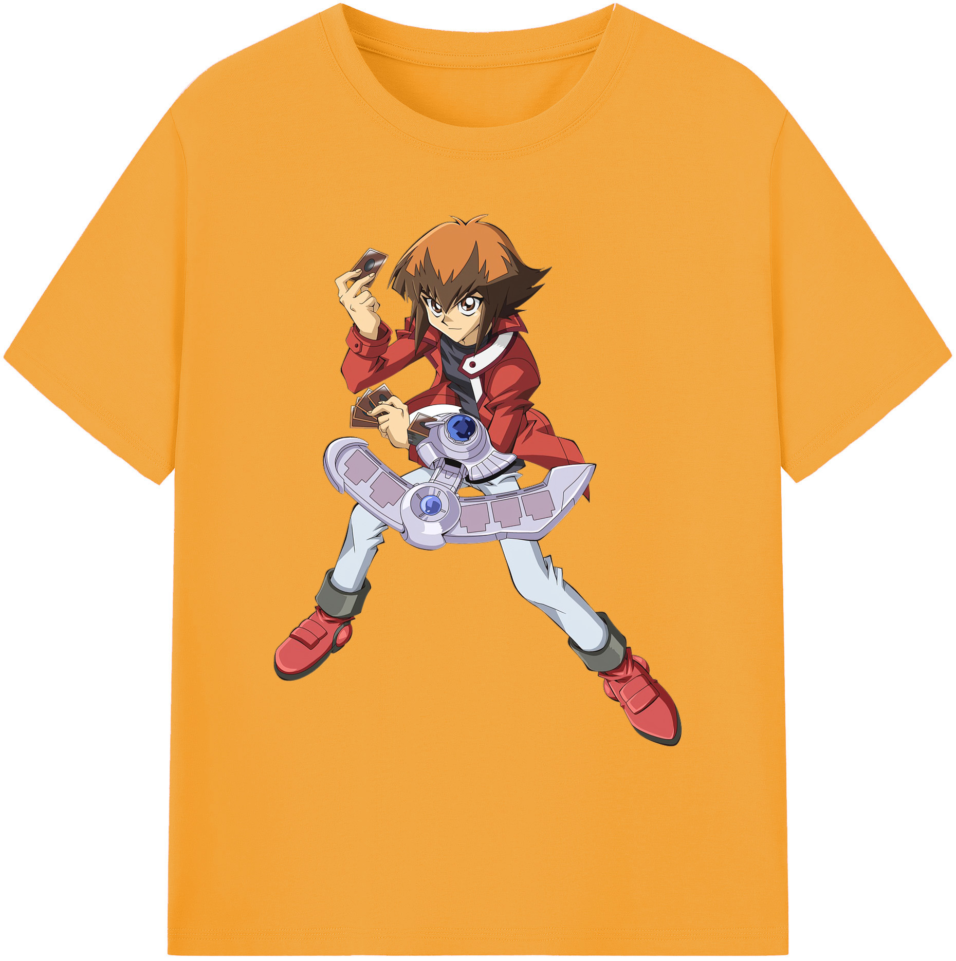 遊☆戯☆王 Yu-Gi-Oh! 綿100％ メンズ半袖Tシャツ｜肌触りやわらか＆通気性